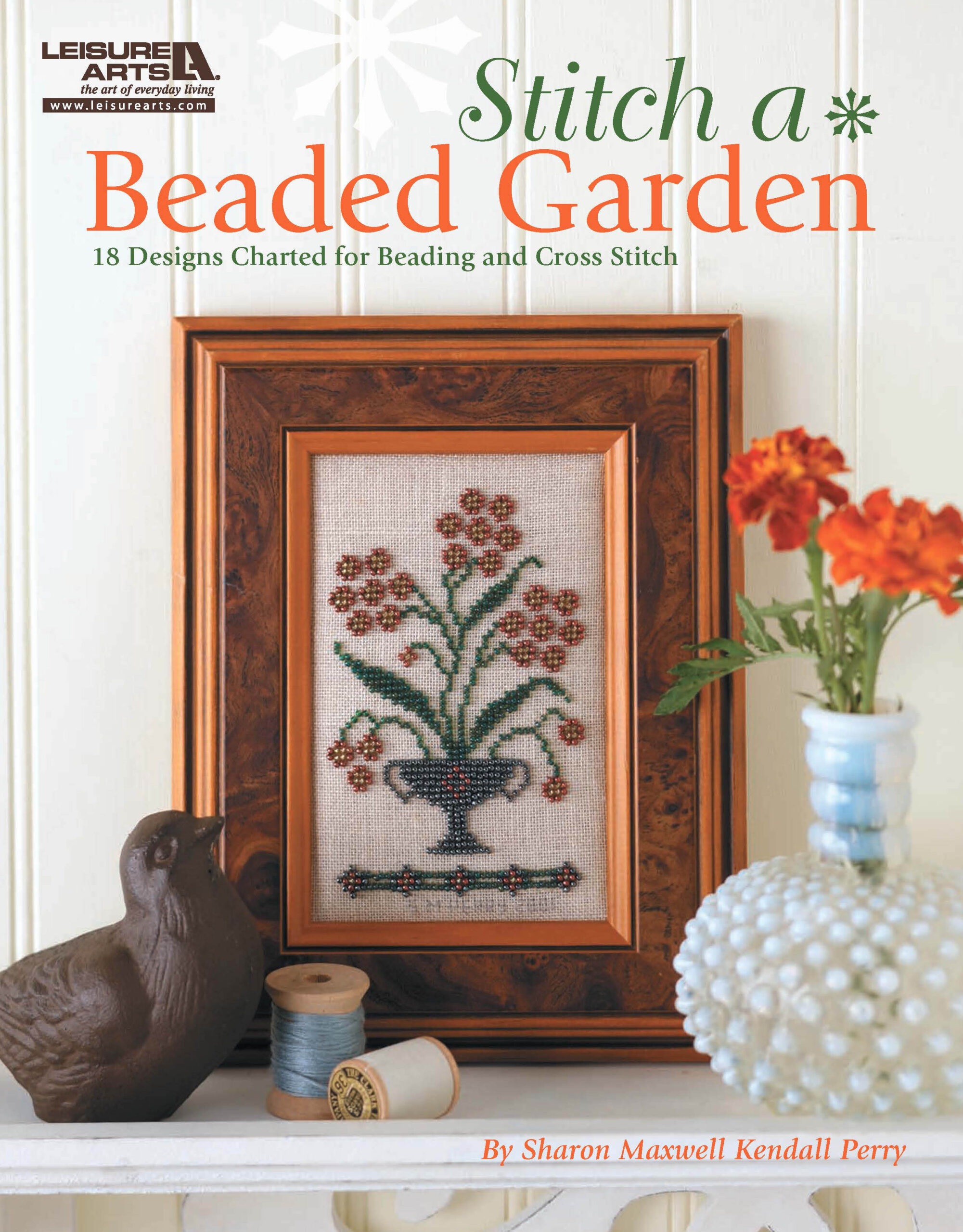 Stitch A Beaded Garden Cross Stitch