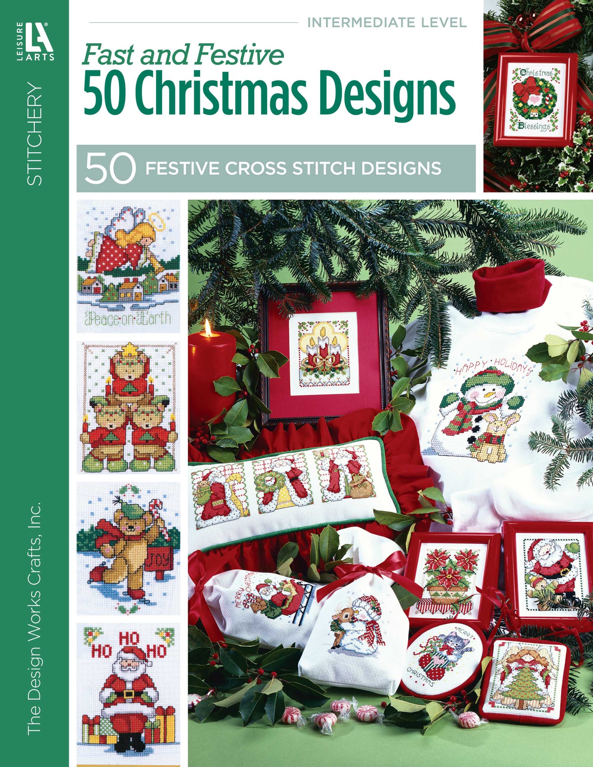 Stitchery Fast And Festive 50 Christmas Designs Cross Stitch