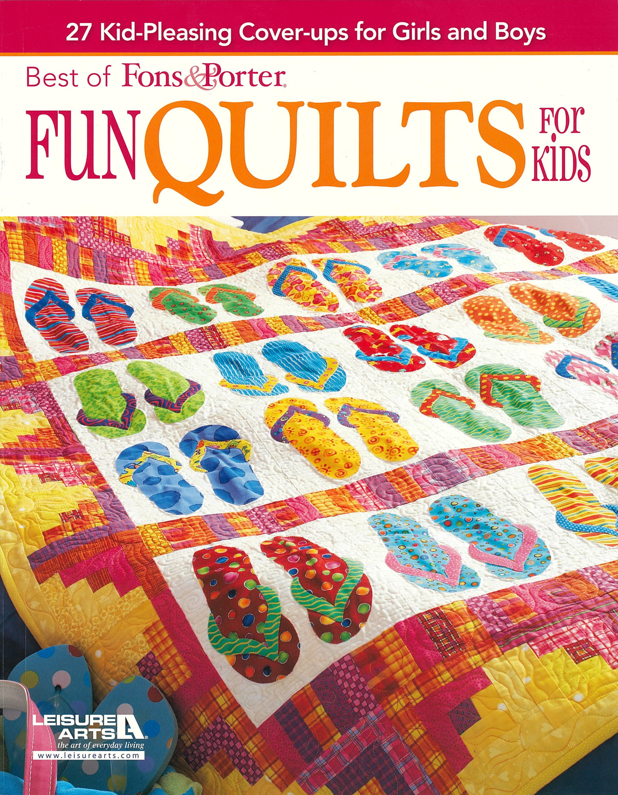 Leisure Arts Fons Porter Fun Quilts For Kids Book