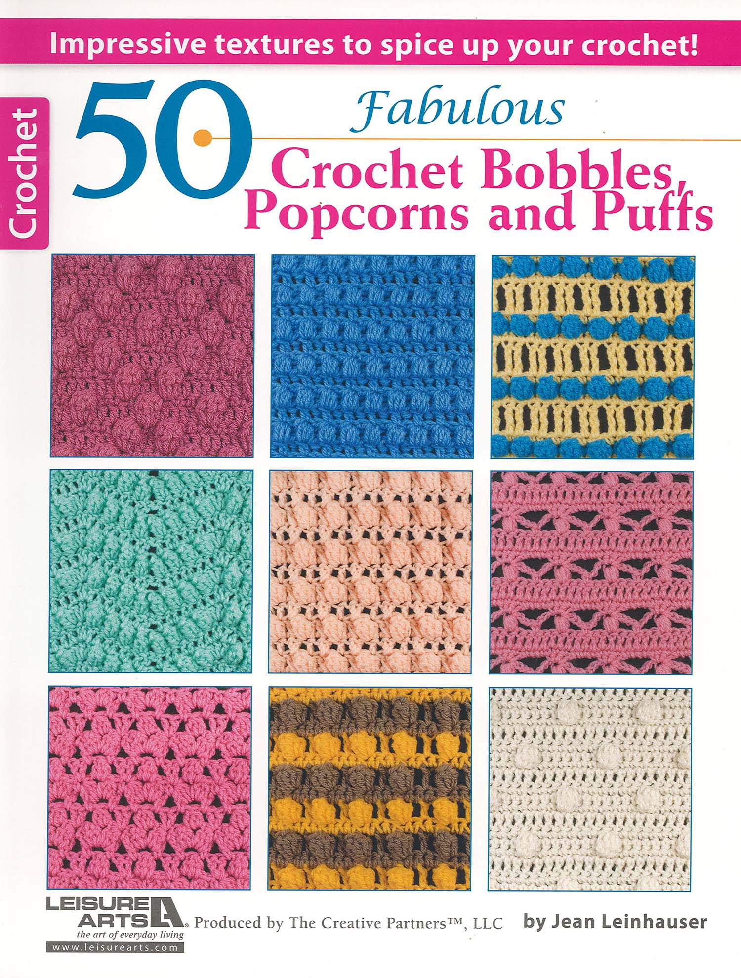 50 Fabulous Crochet Bobbles, Popcorns And Puffs