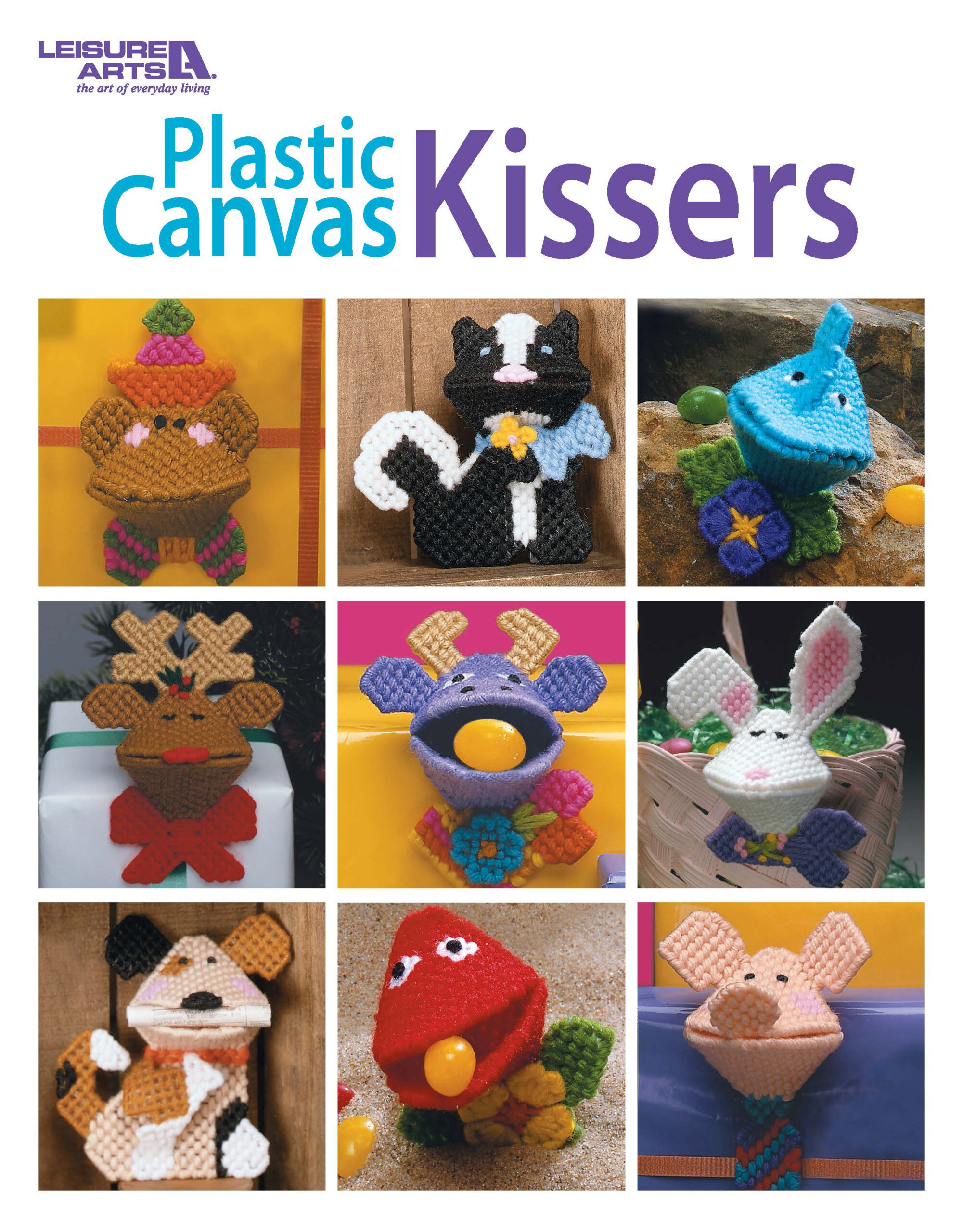 Plastic Canvas Kissers