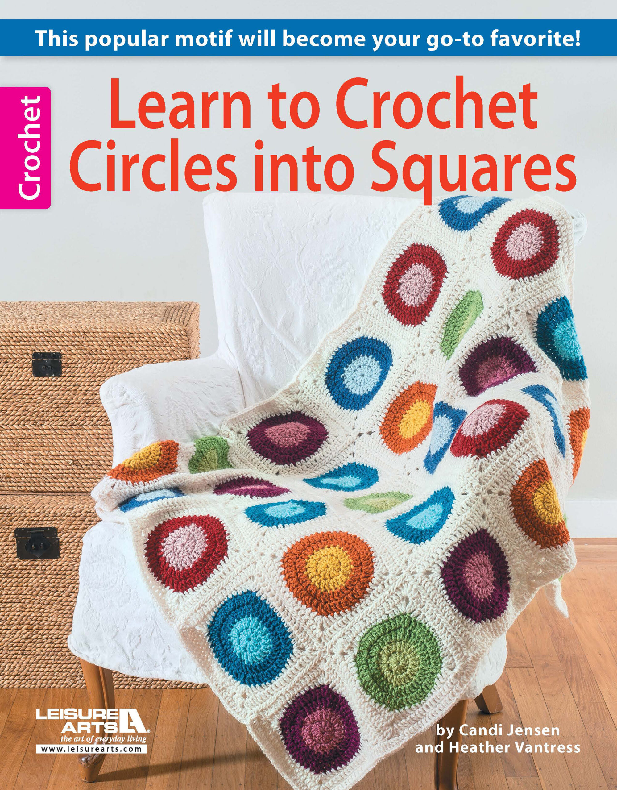 Learn To Crochet Circles Into Squares