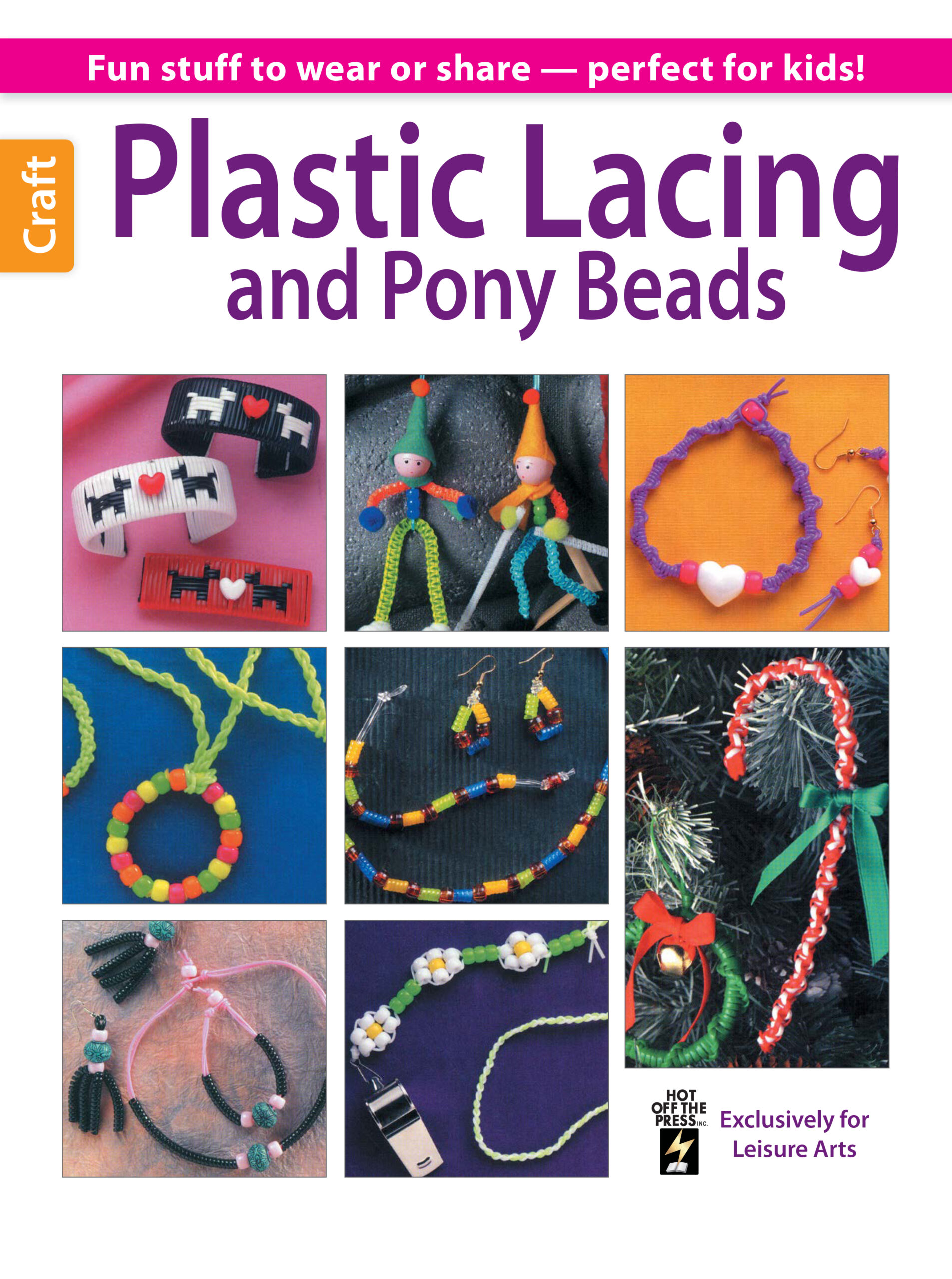 Plastic Lacing And Pony Beads