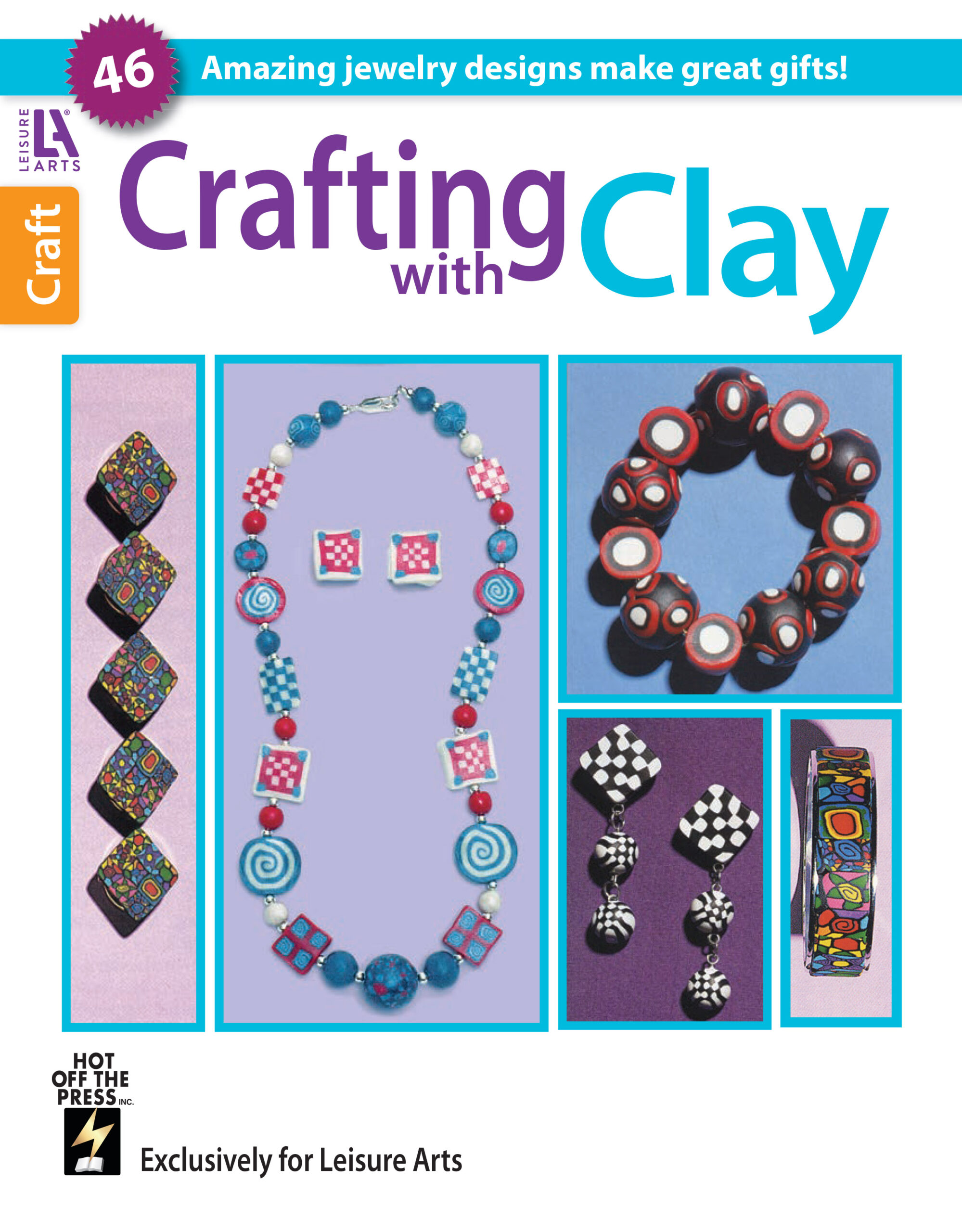 Leisure Arts Crafting With Clay Book