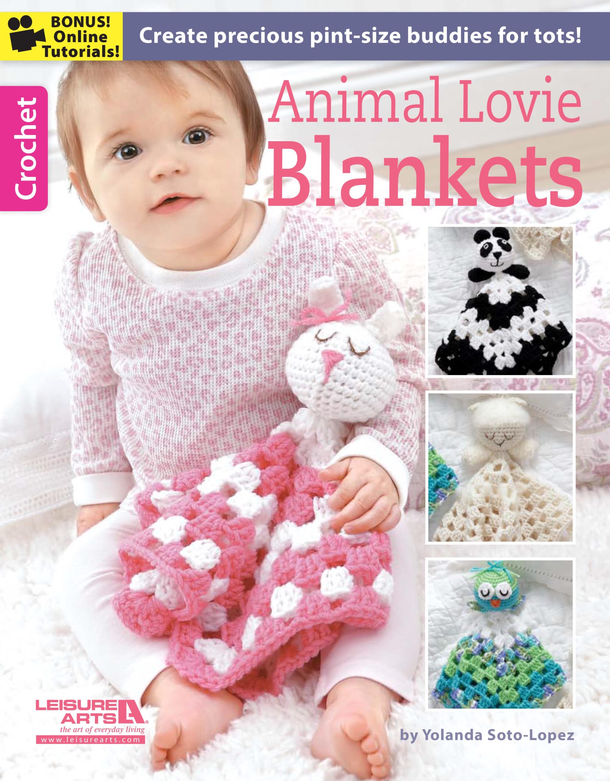 Animal Lovie Blankets Crochet