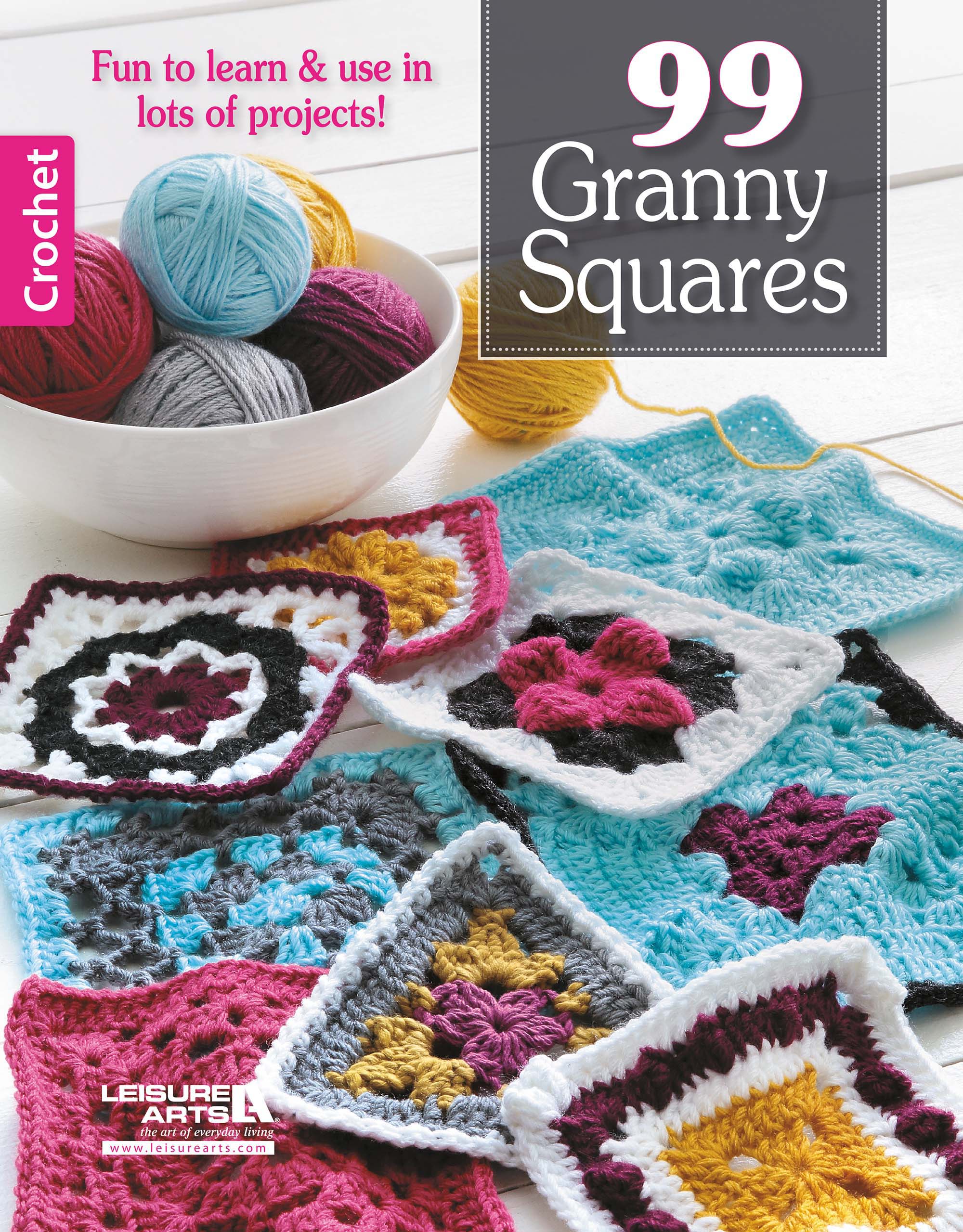 Granny Squares For All Bk