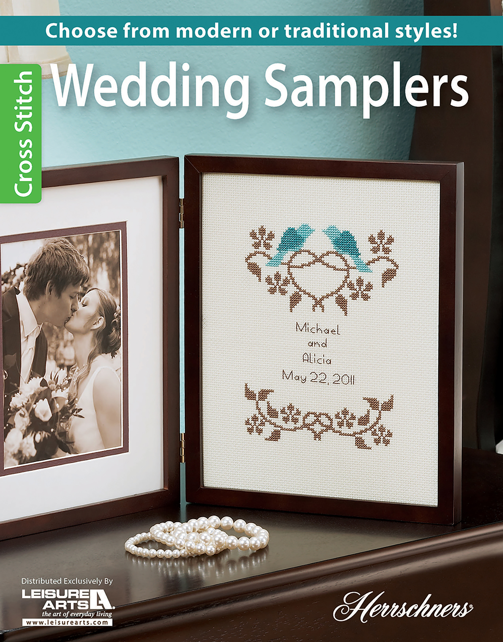 Herrschners Wedding Samplers Cross Stitch