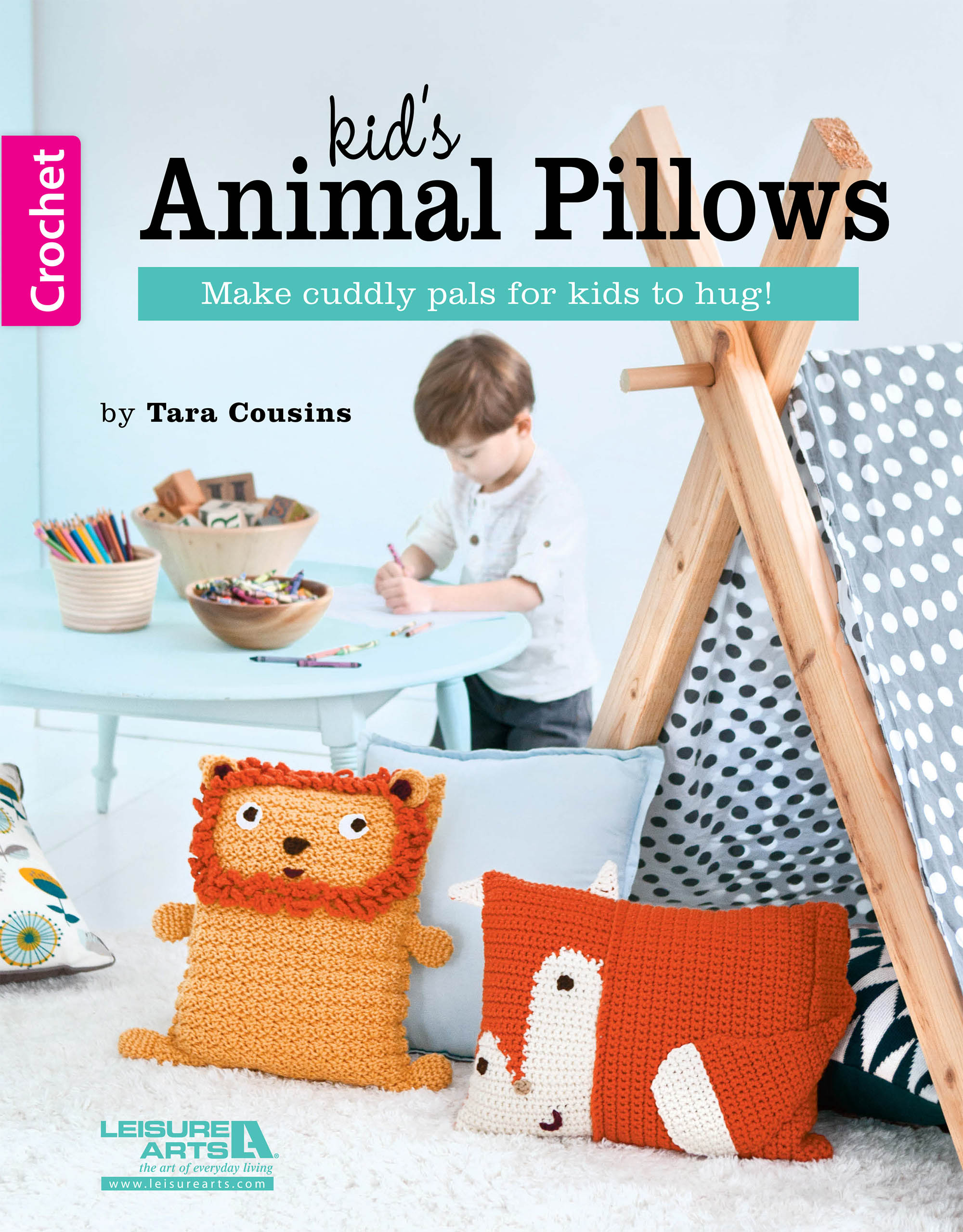 Crochet Kid's Animal Pillows Crochet