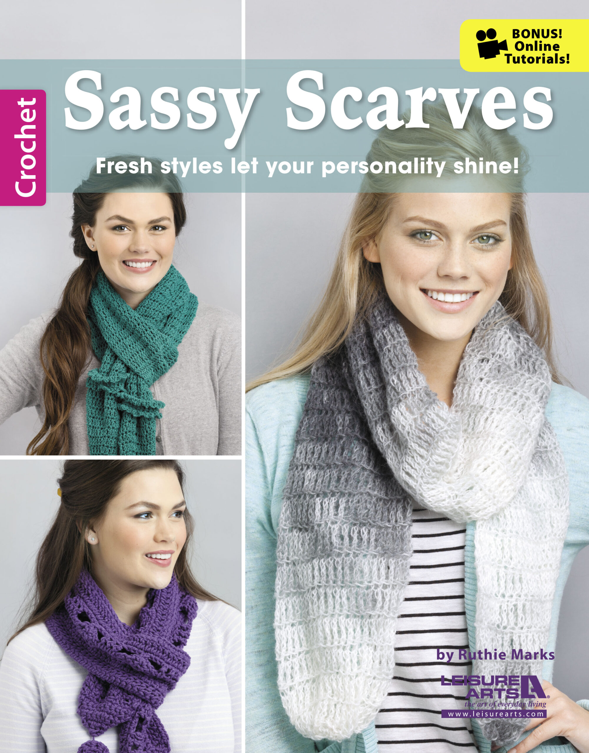Crochets Sassy Scarves Crochet