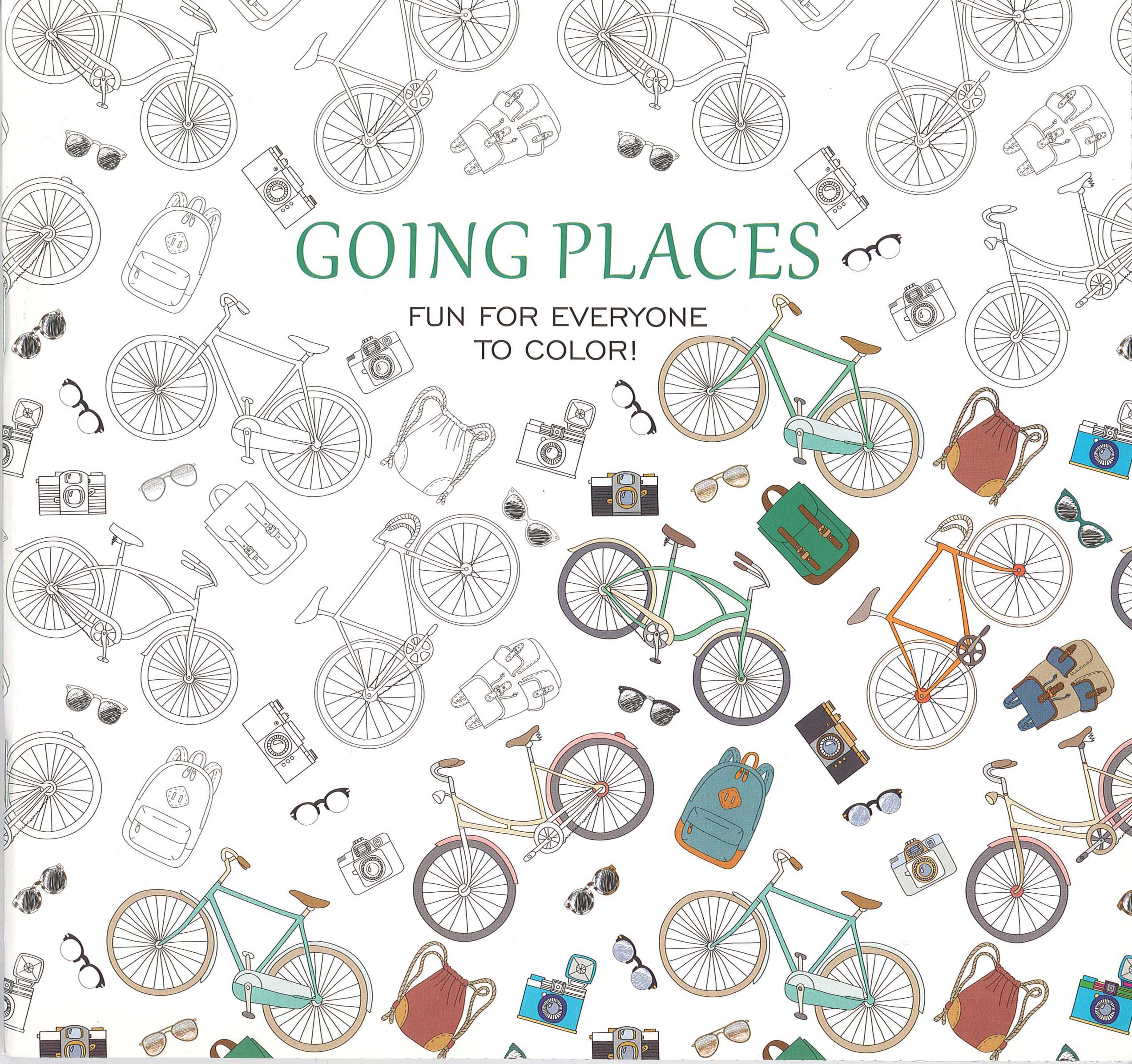 Going Places Coloring