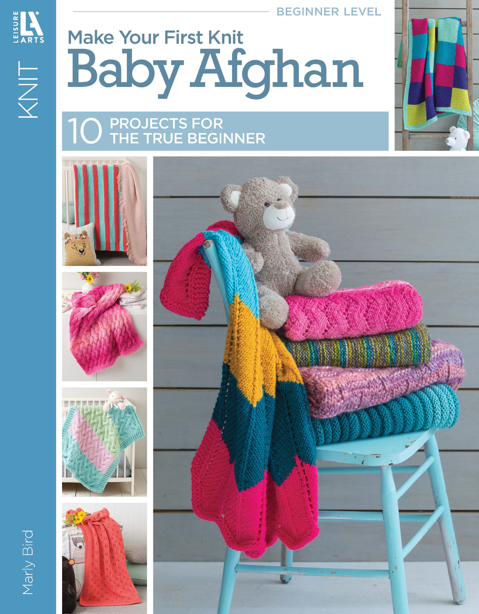 Knittings Make Your First Knit Baby Afghan