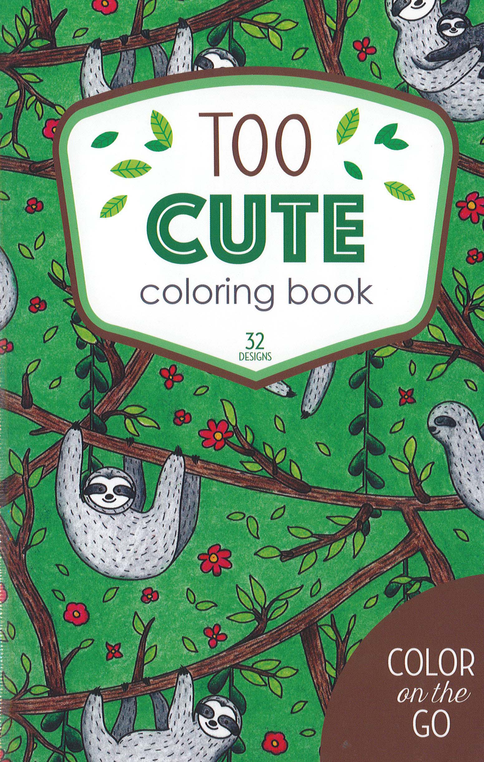 Color/Go Too Cute Coloring Bk