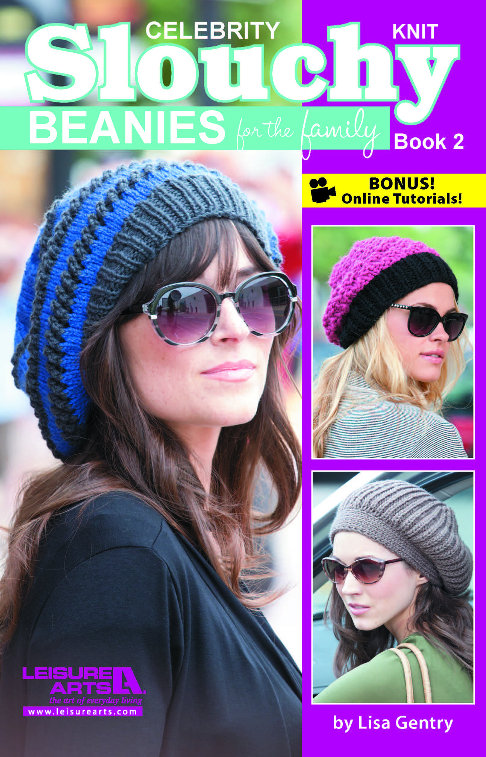 Knittings Celebrity Slouchy Beanies For The Family 2