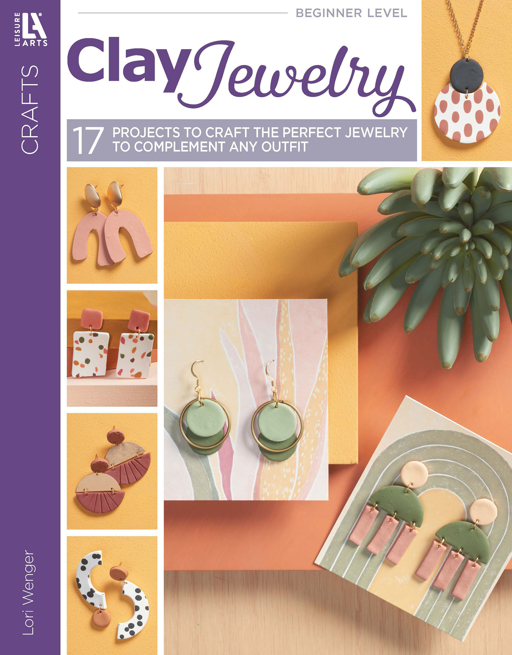 Leisure Arts Book Clay Jewelry
