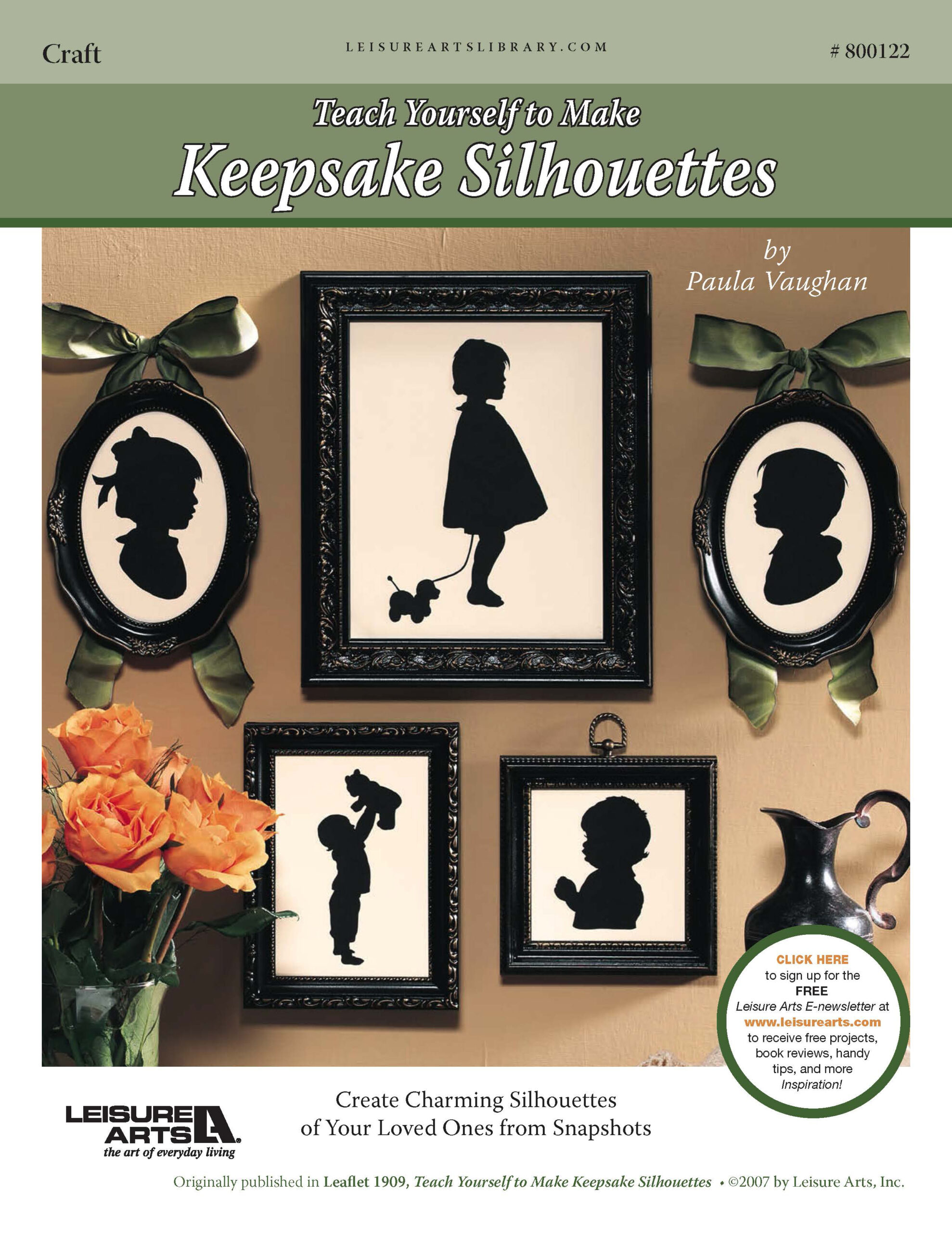 Leisure Arts Teach Yourself to Make Silhouettes Craft ePattern