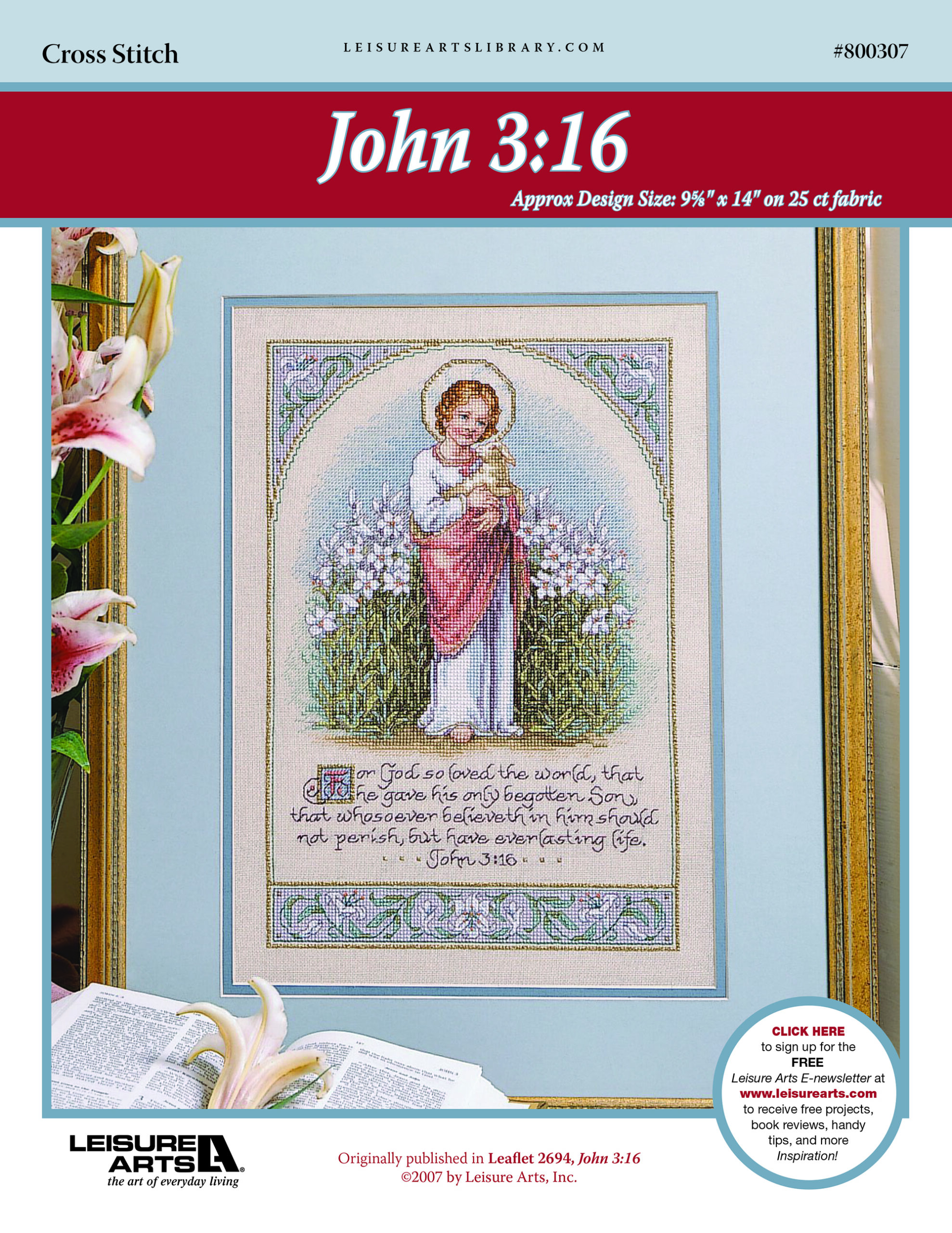 Leisure Arts ePattern John 316