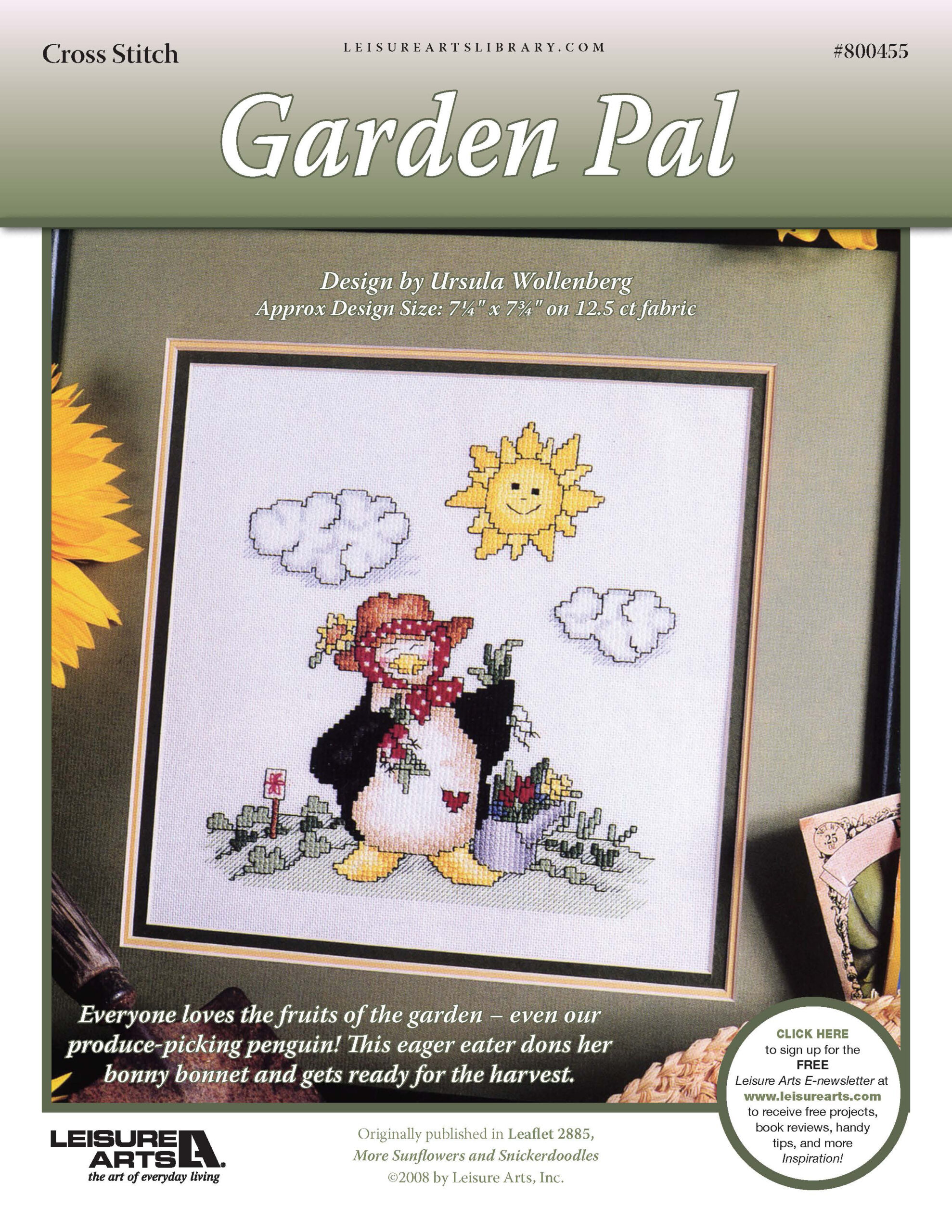 Leisure Arts Garden Pal Cross Stitch ePattern