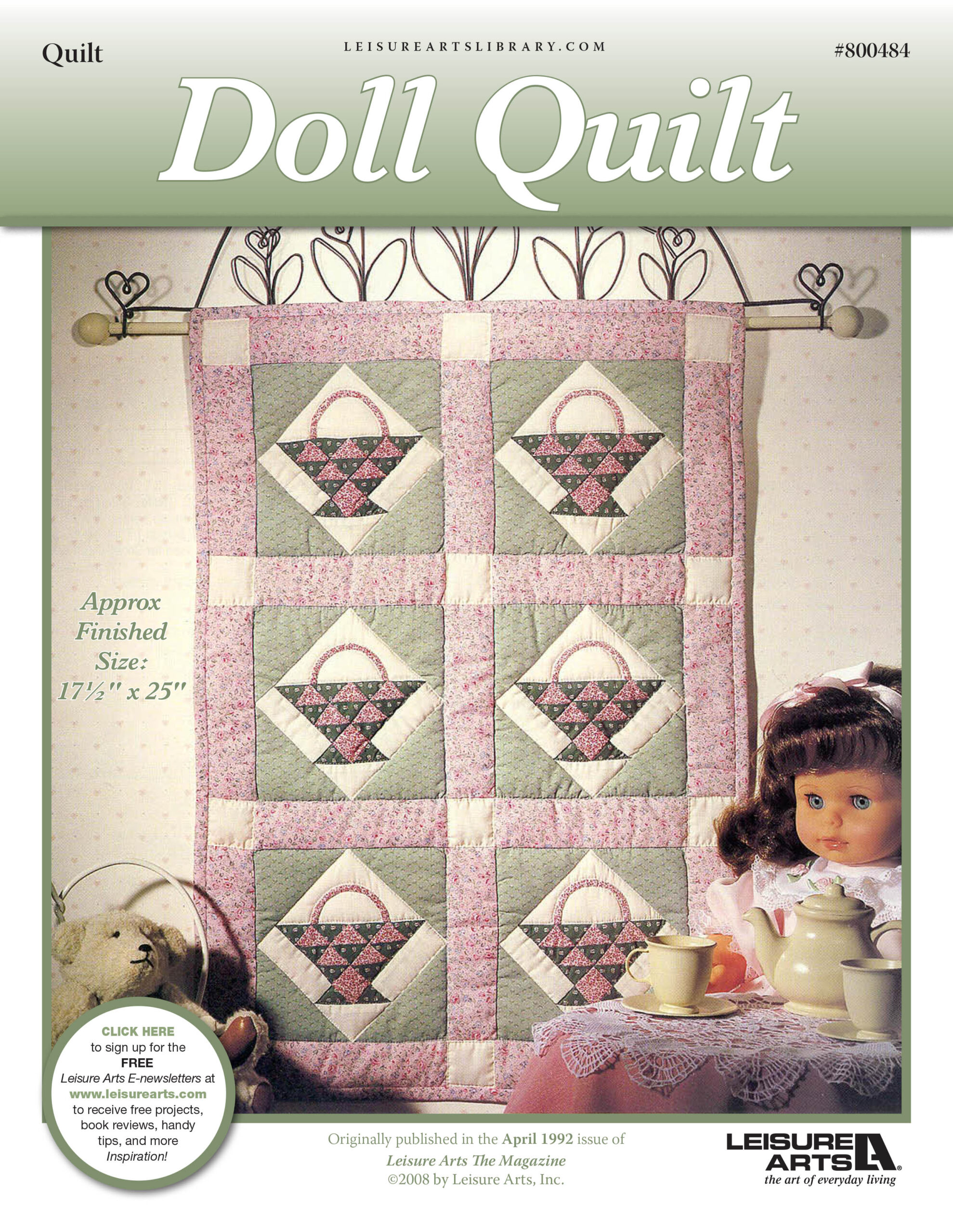 Leisure Arts Doll Quilt ePattern