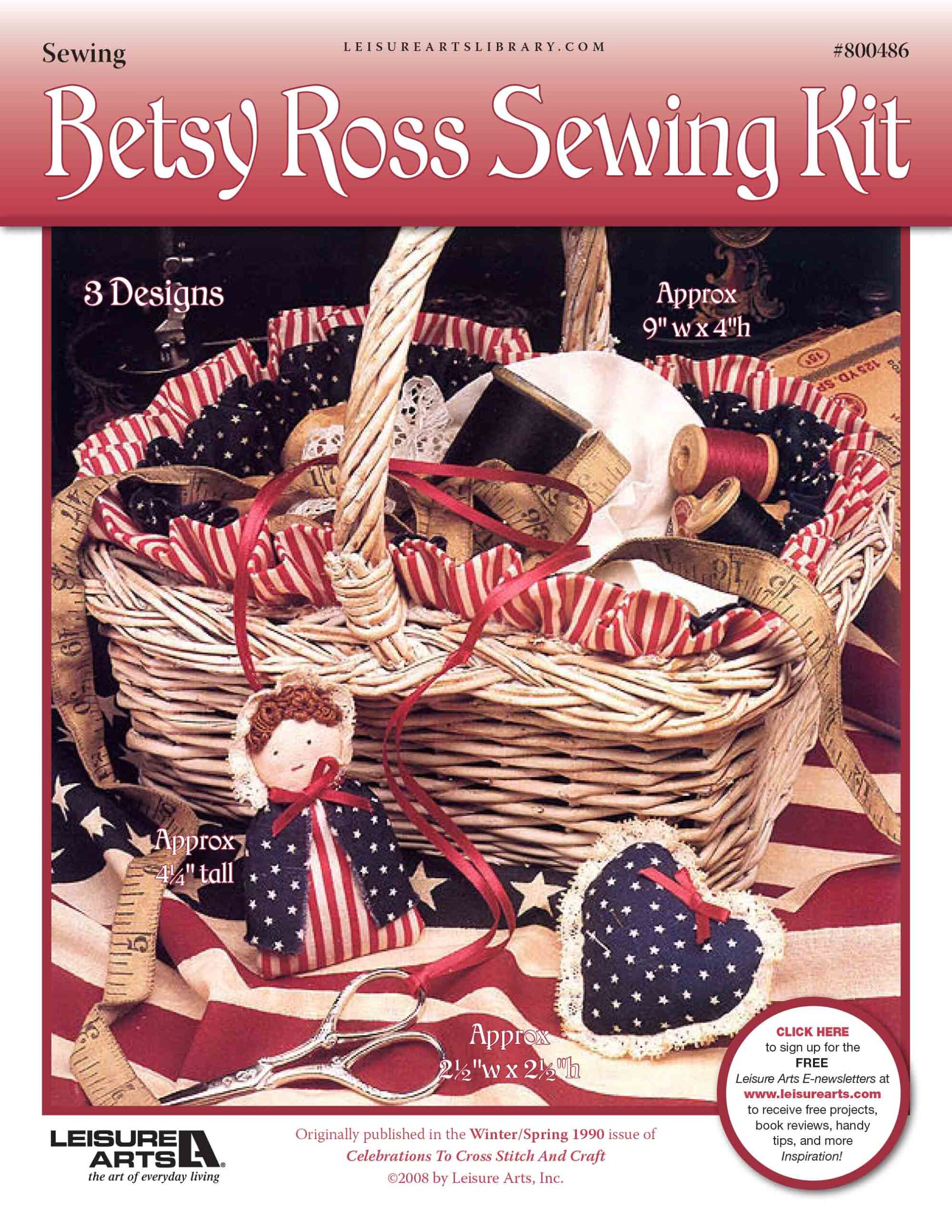 Leisure Arts Betsy Ross Sewing ePattern