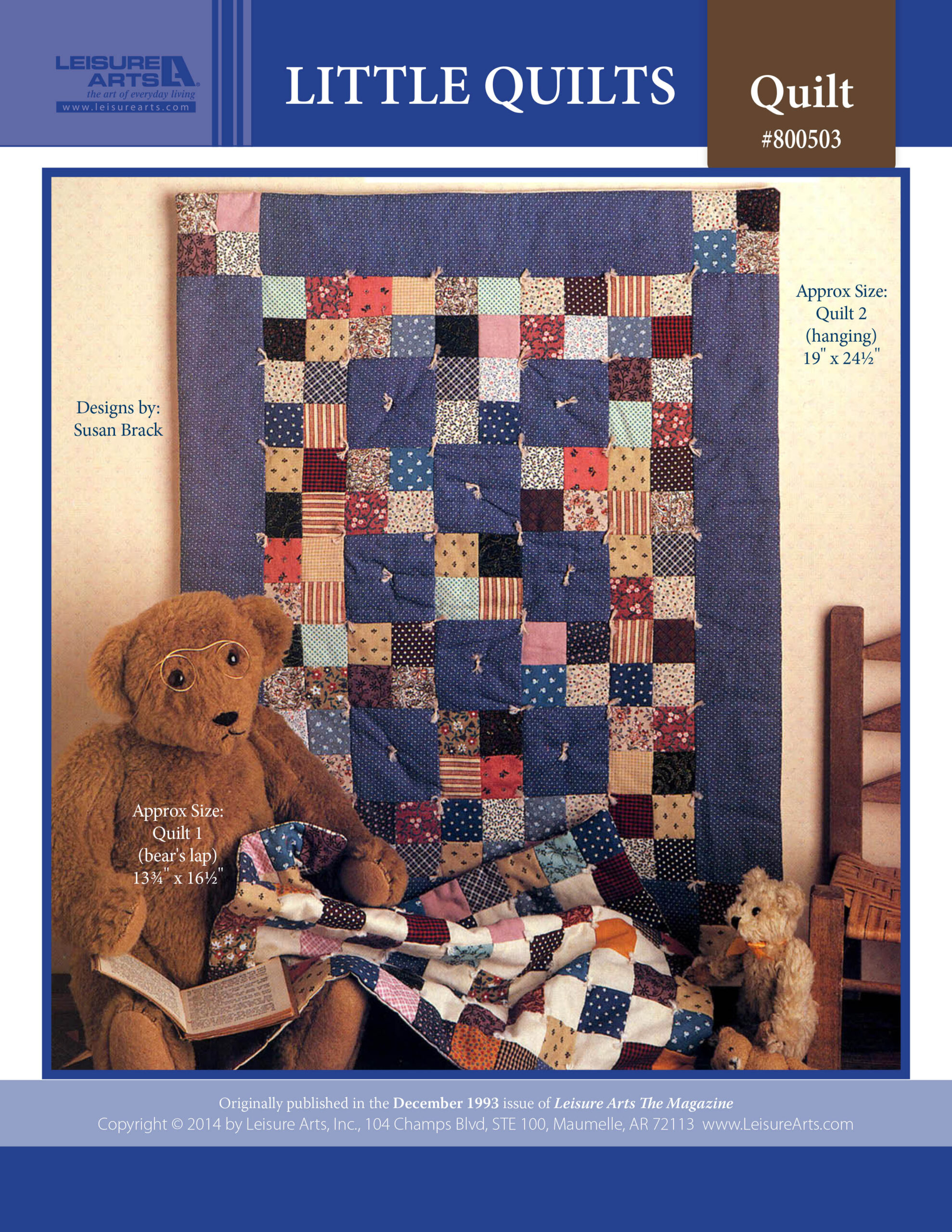 Leisure Arts Little Quilts ePattern