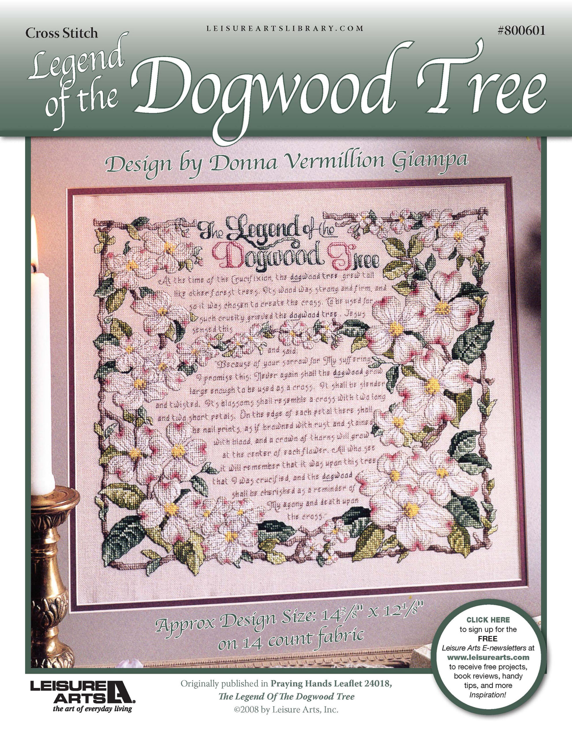 Leisure Arts ePattern Legend of the Dogwood Tree