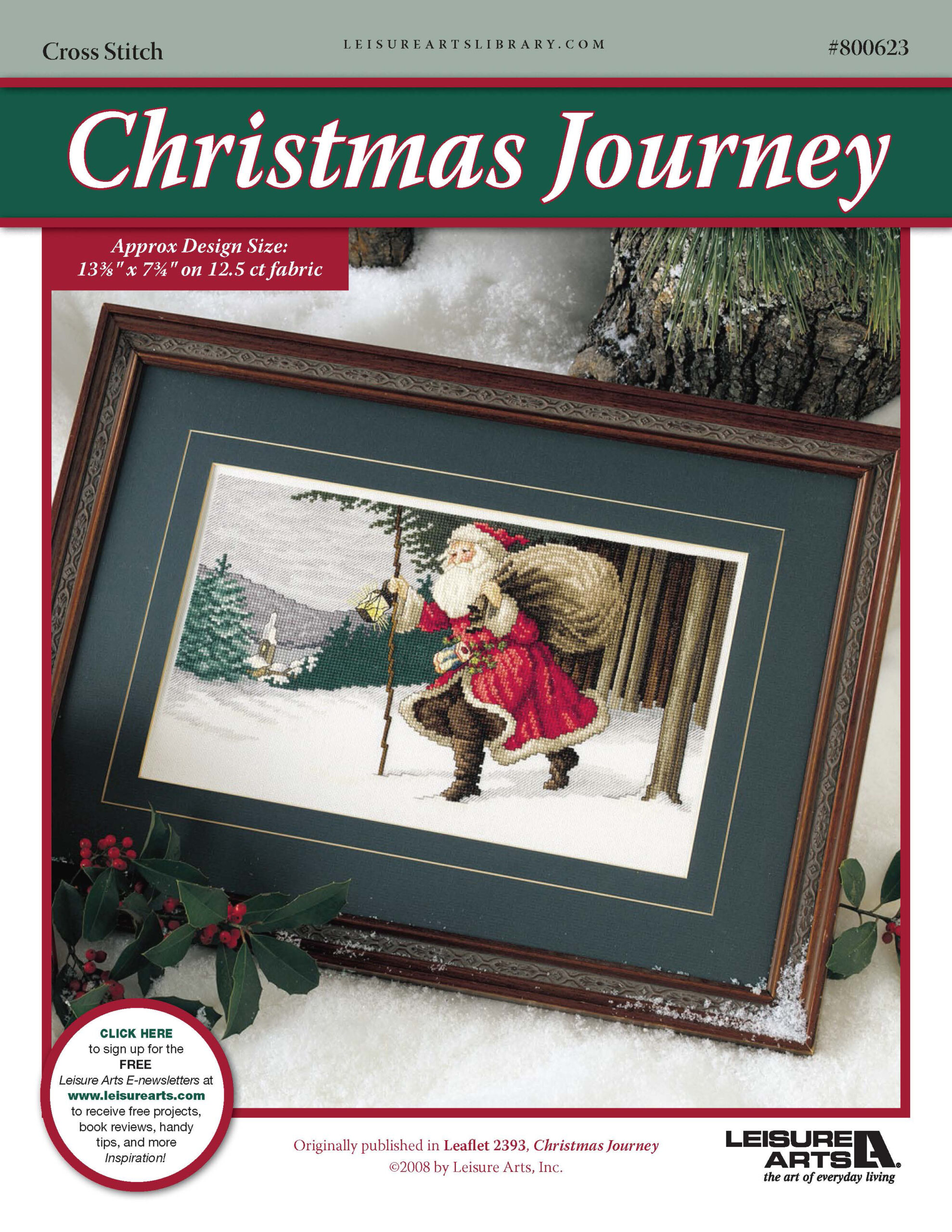 Leisure Arts Christmas Journey Cross Stitch ePattern