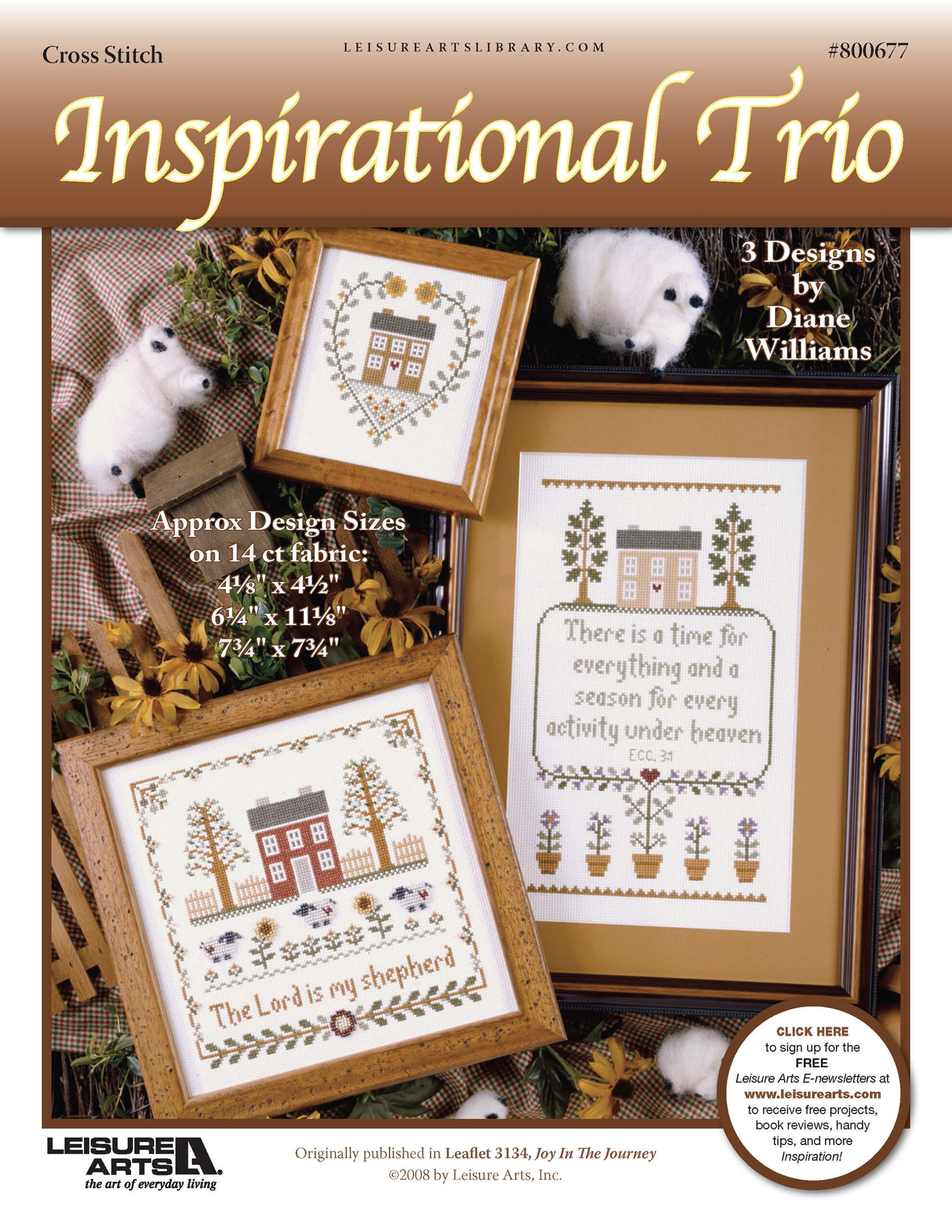 Leisure Arts ePattern Inspirational Trio