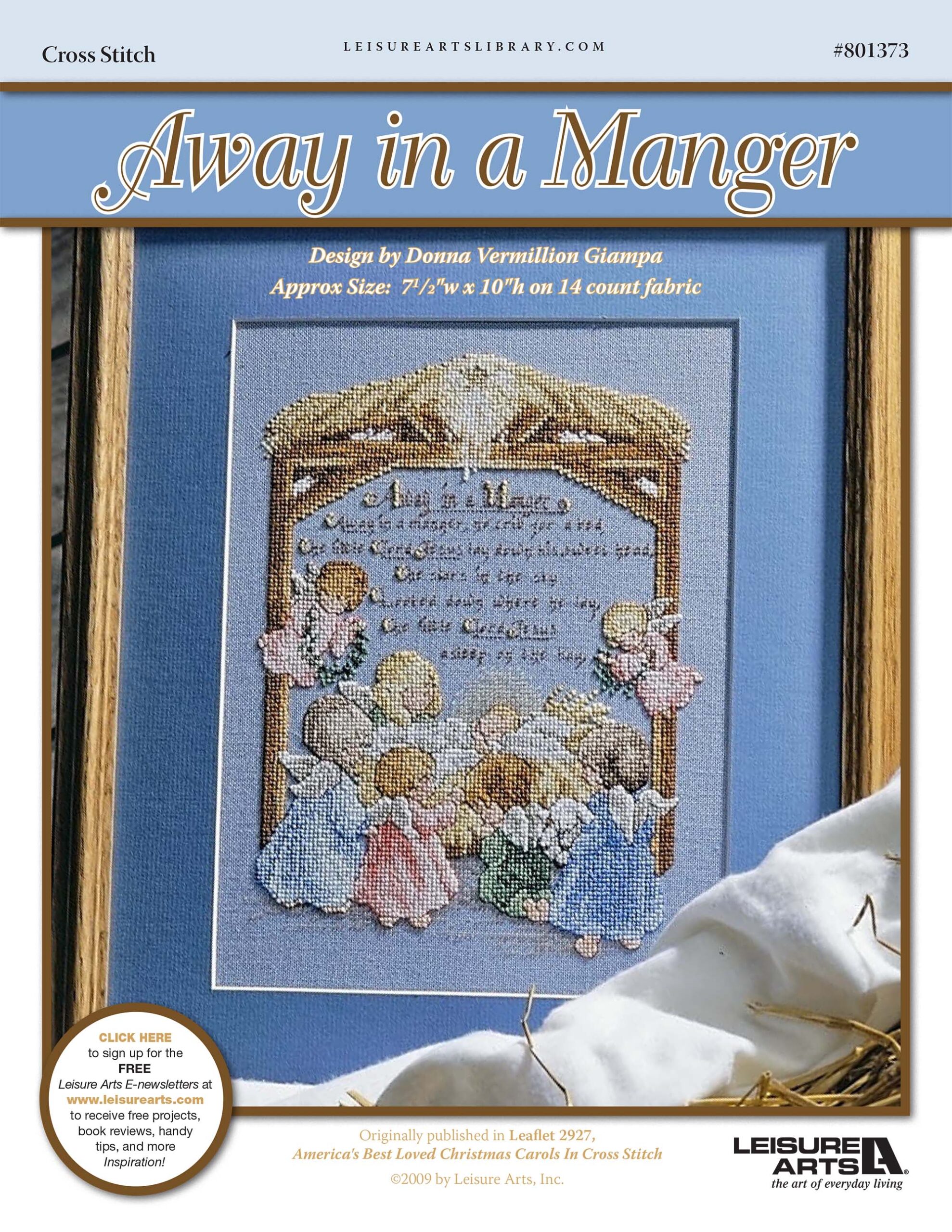 Leisure Arts Away in a Manger Cross Stitch ePattern