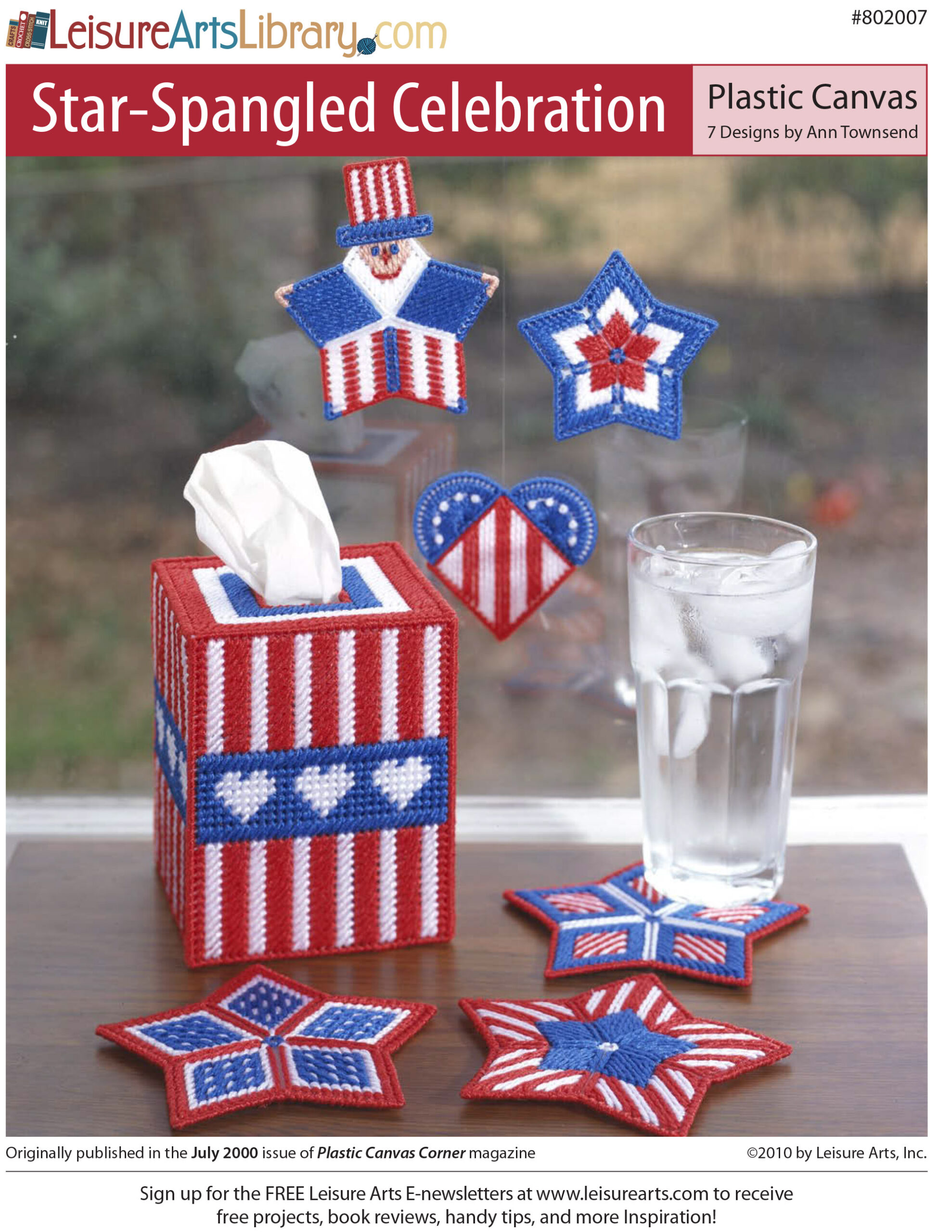 Leisure Arts StarSpangled Celebration Plastic Canvas ePattern