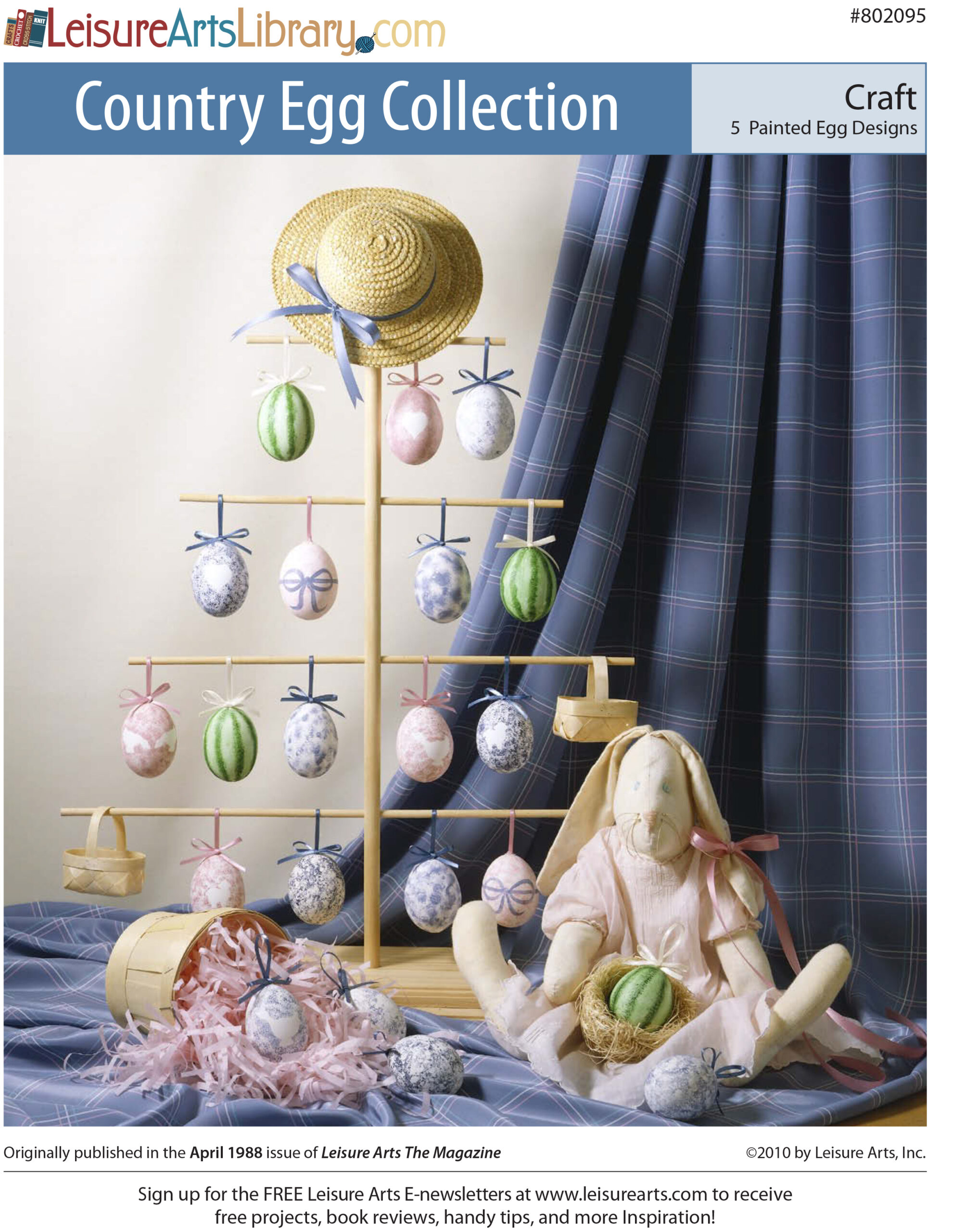 Leisure Arts Country Egg Collection Home DÃƒÂ©cor Painting ePattern