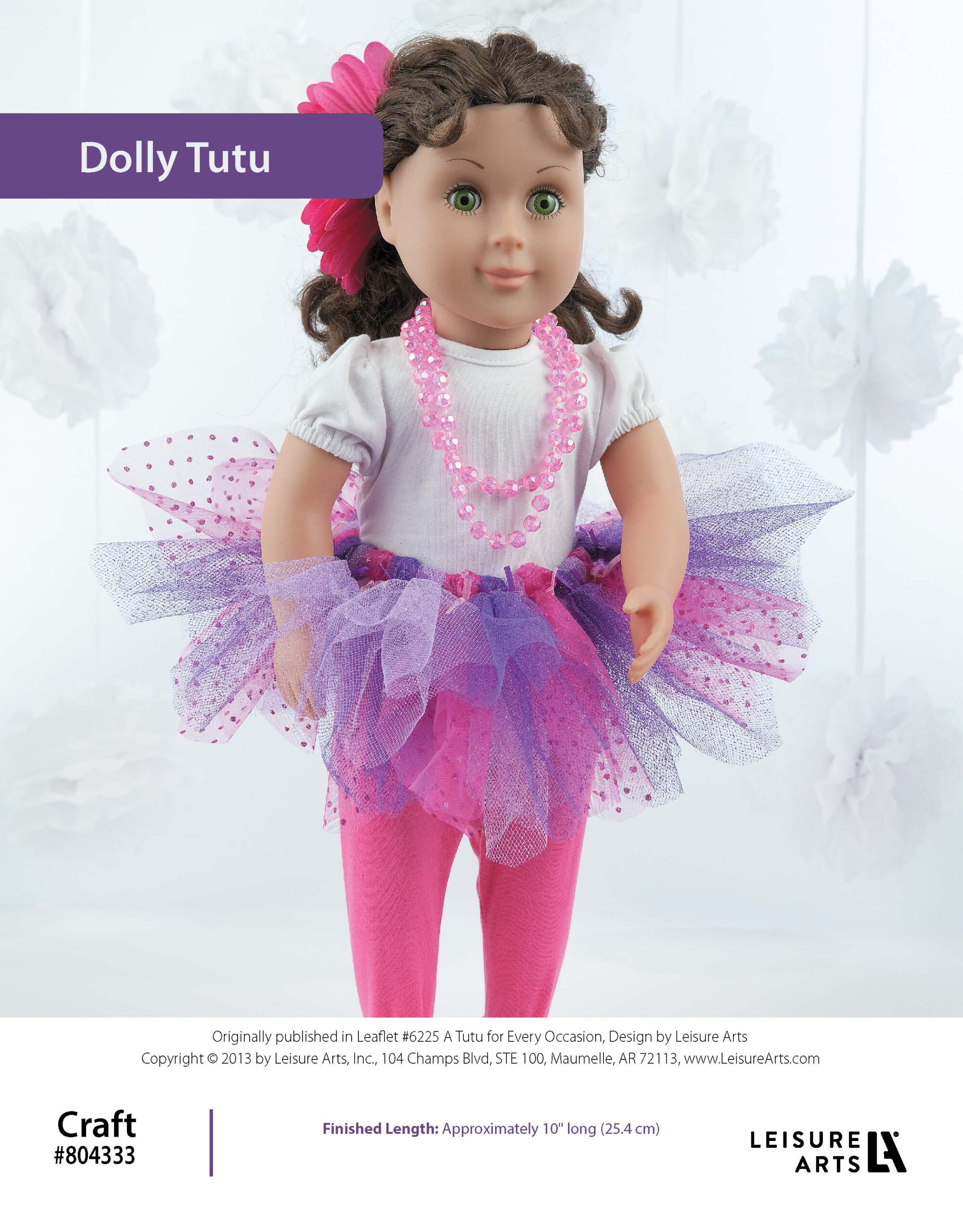 Leisure Arts Dolly Tutu ePattern