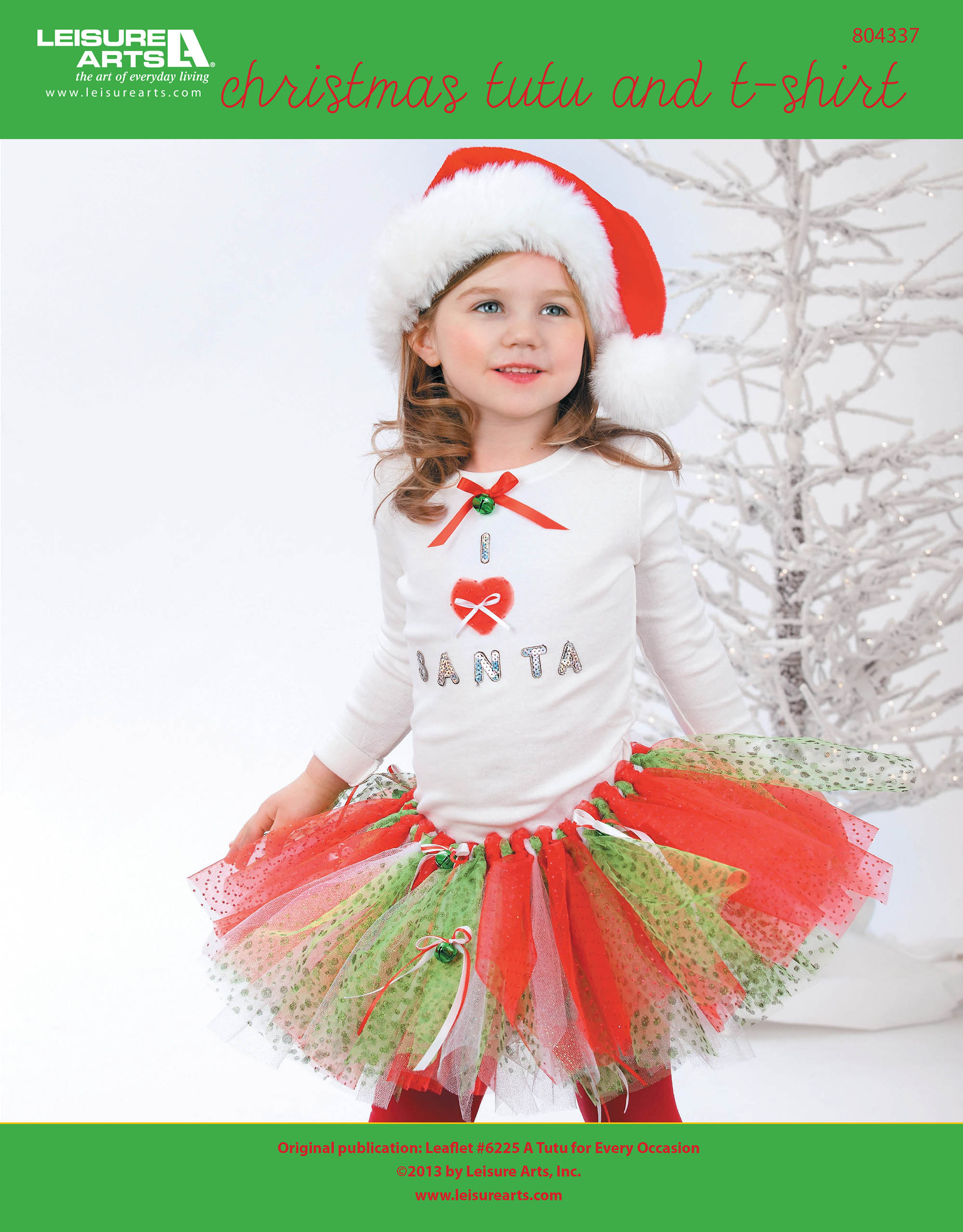 Leisure Arts Christmas Tutu and TShirt ePattern
