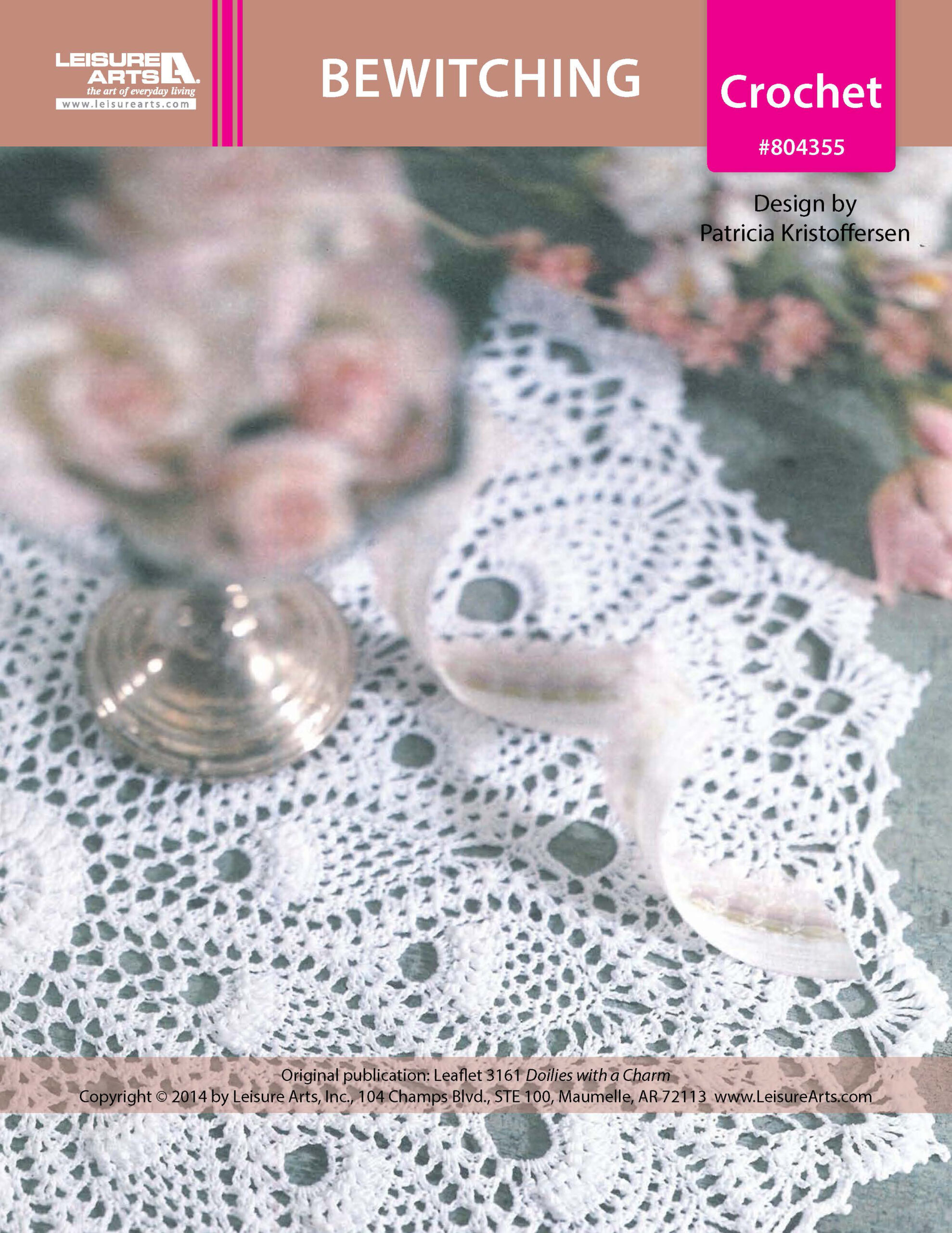 Leisure Arts Doilies With Charm Bewitching Crochet ePattern