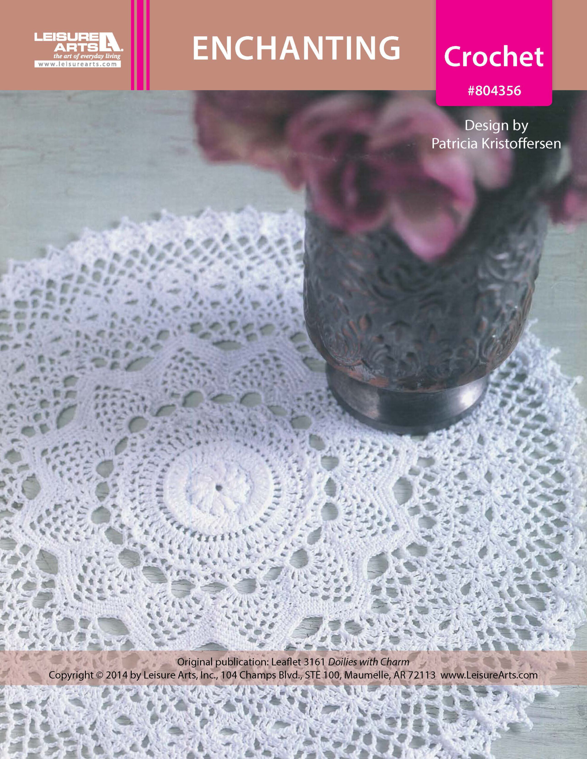 Leisure Arts Doilies With Charm Enchanting Crochet ePattern