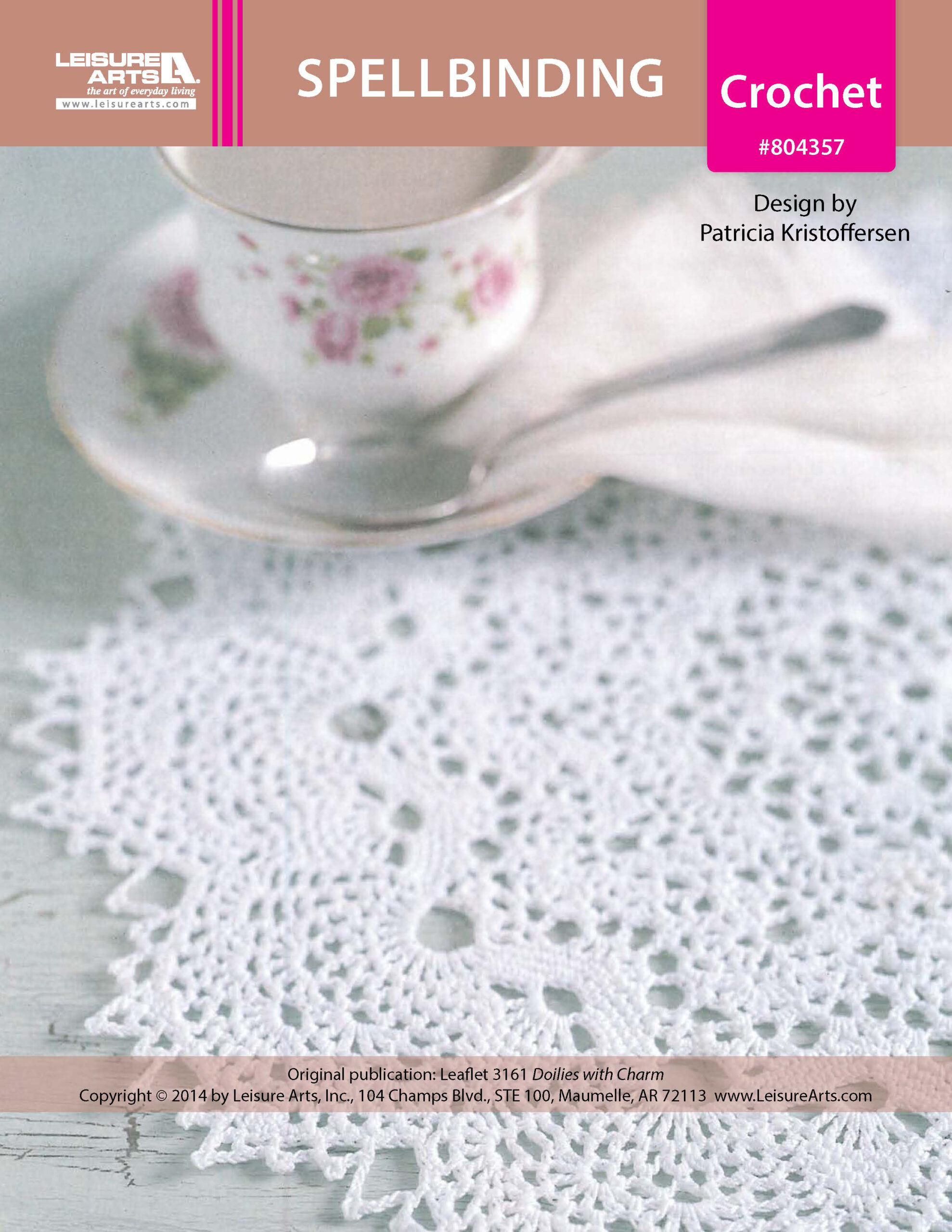 Leisure Arts Doilies With Charm Spellbinding Crochet ePattern