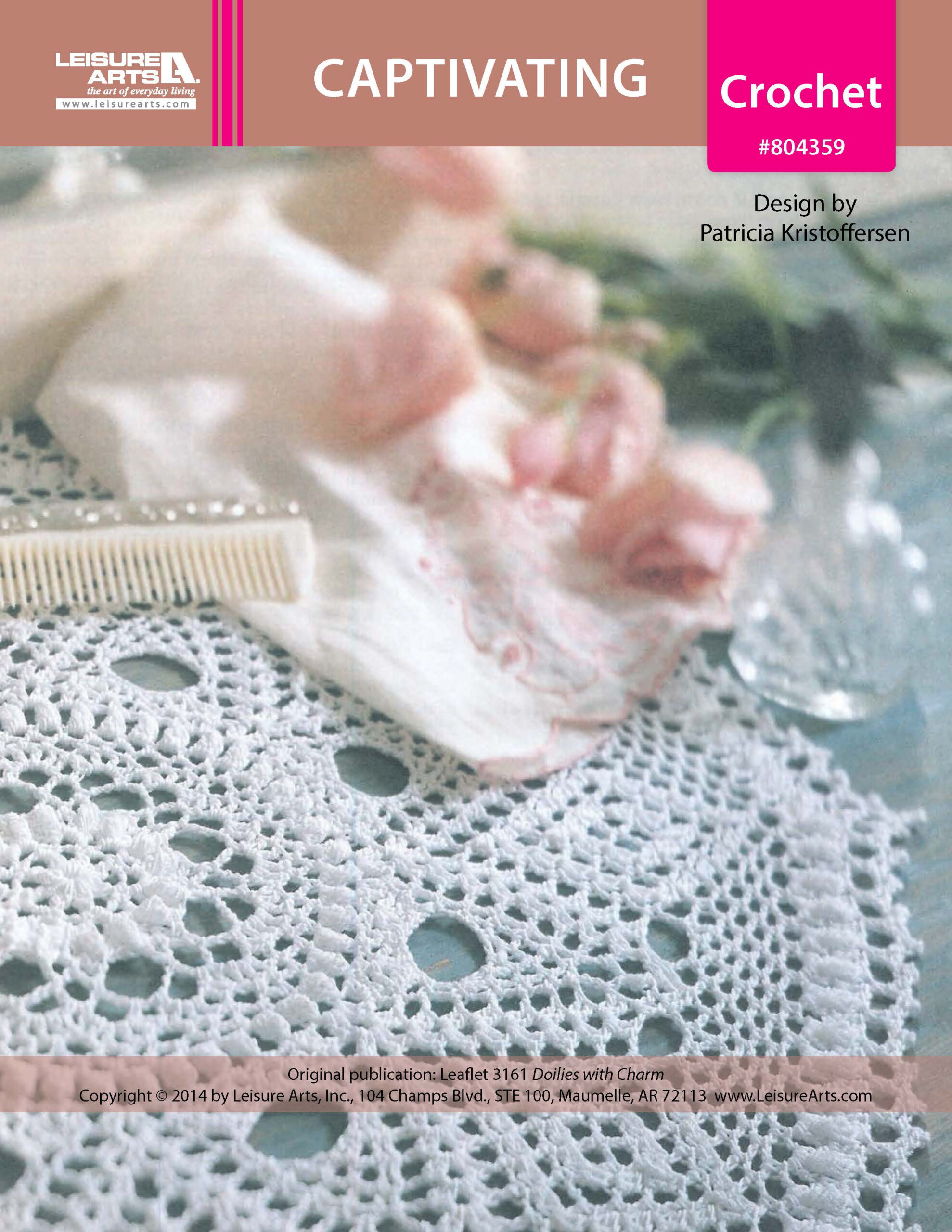 Leisure Arts Doilies With Charm Captivating Crochet ePattern