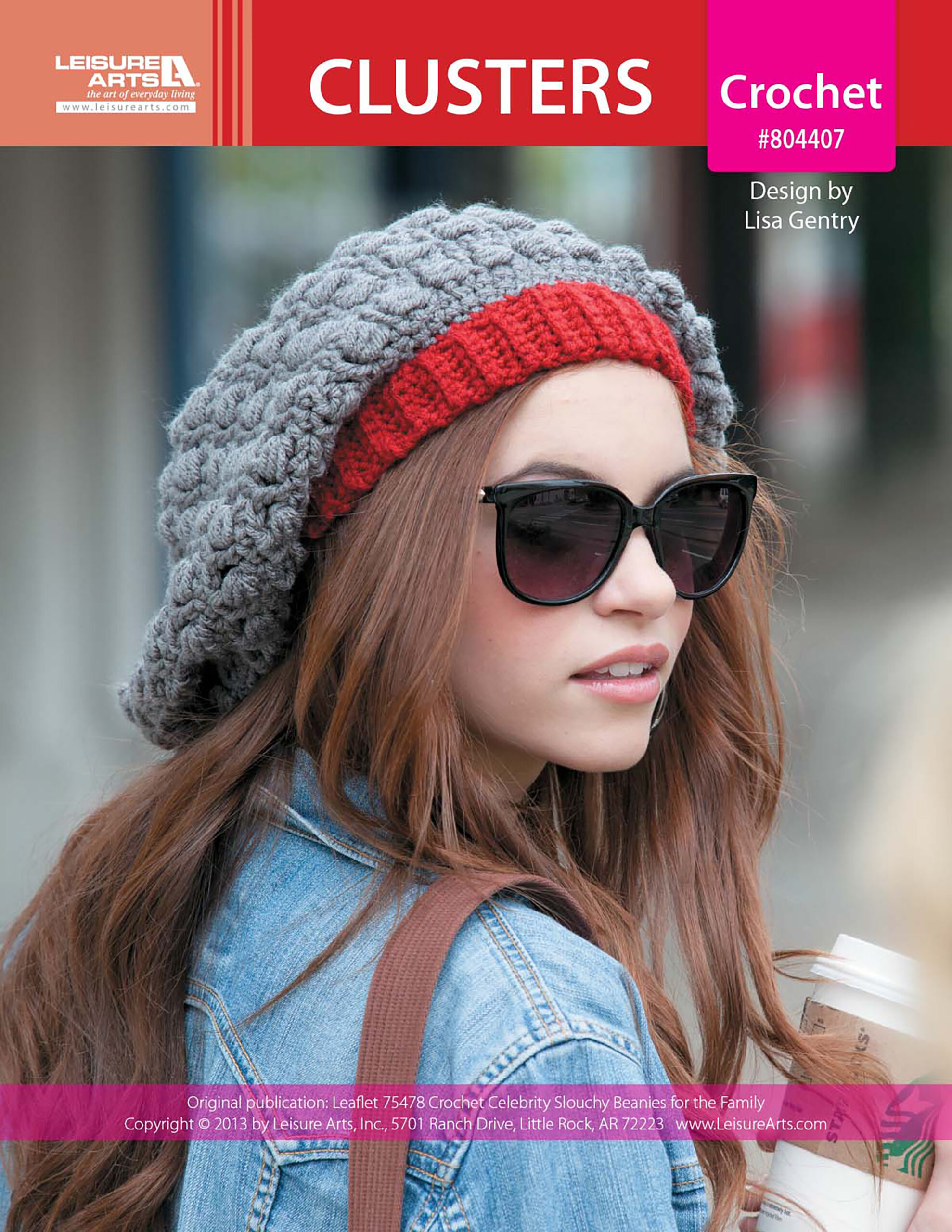 Leisure Arts ePattern Clusters Beanie