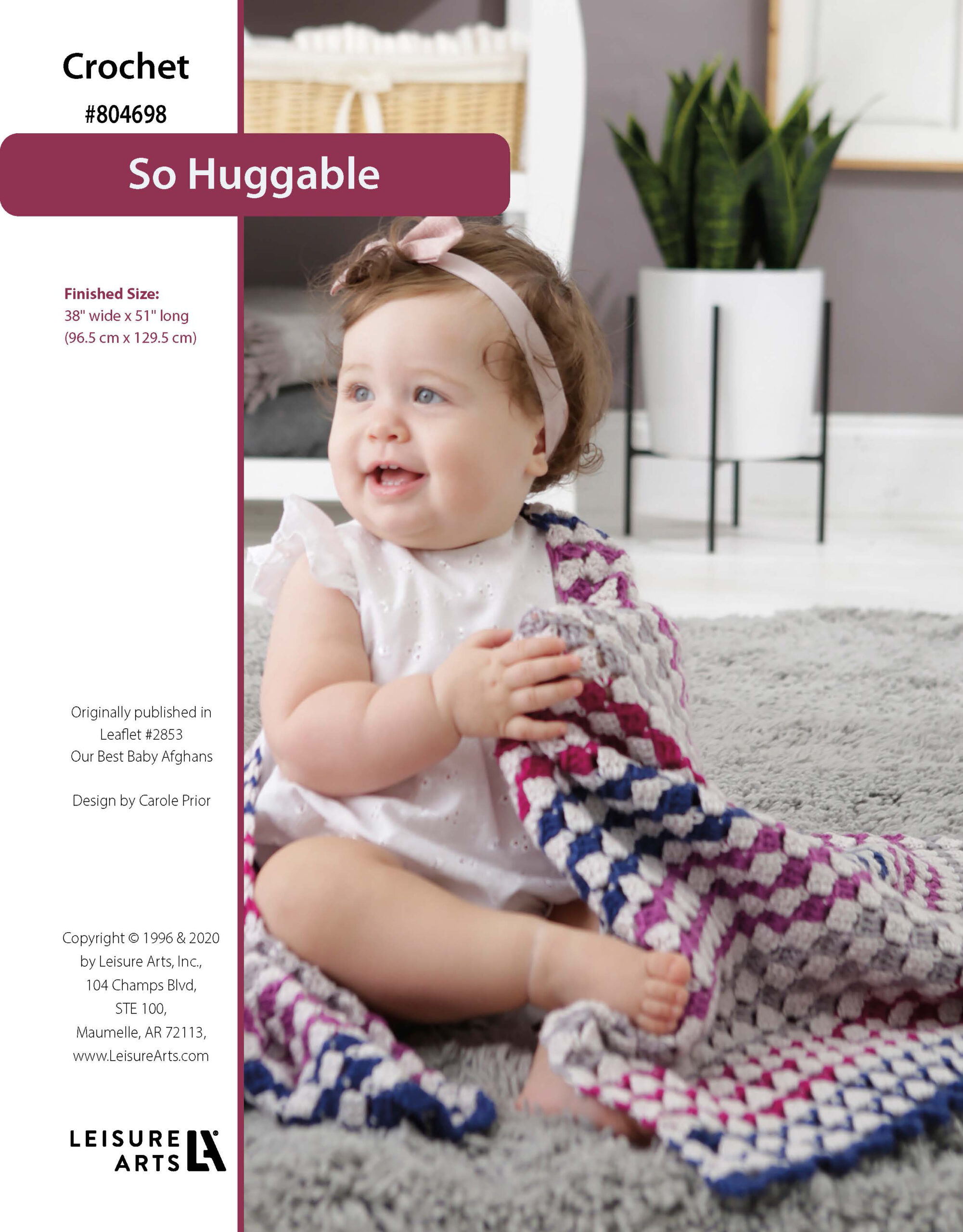 Leisure Arts Our Best Baby Afghans So Huggable Crochet ePattern