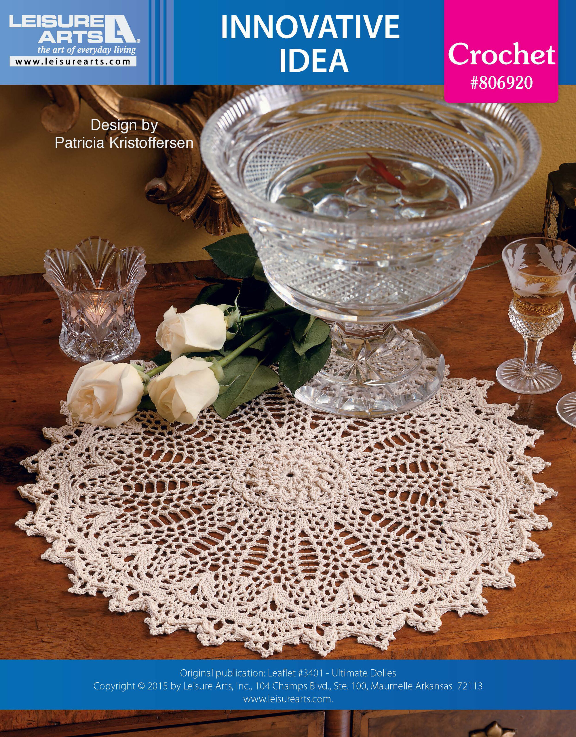 Leisure Arts Ultimate Doilies Innovative Idea Crochet ePattern