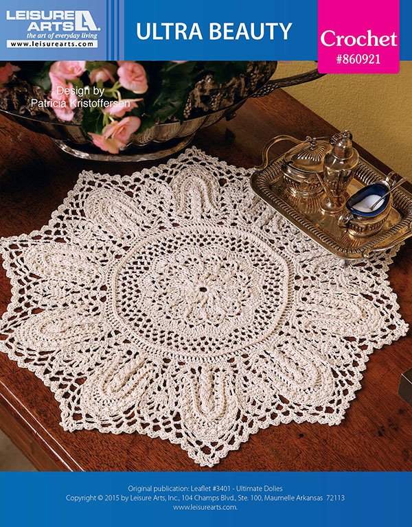 Leisure Arts Ultimate Doilies Ultra Beauty Crochet ePattern