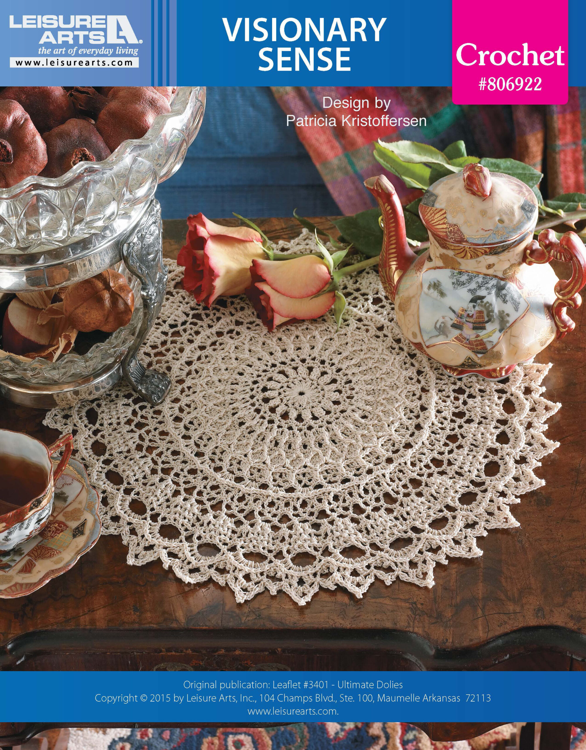 Leisure Arts Ultimate Doilies Visionary Sense Crochet ePattern