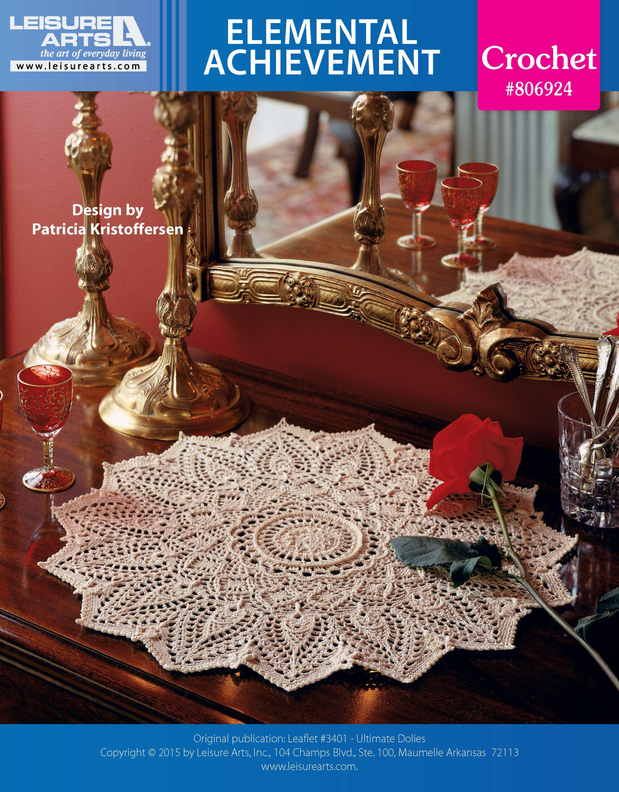 Leisure Arts Ultimate Doilies Elemental Achievement Crochet ePattern