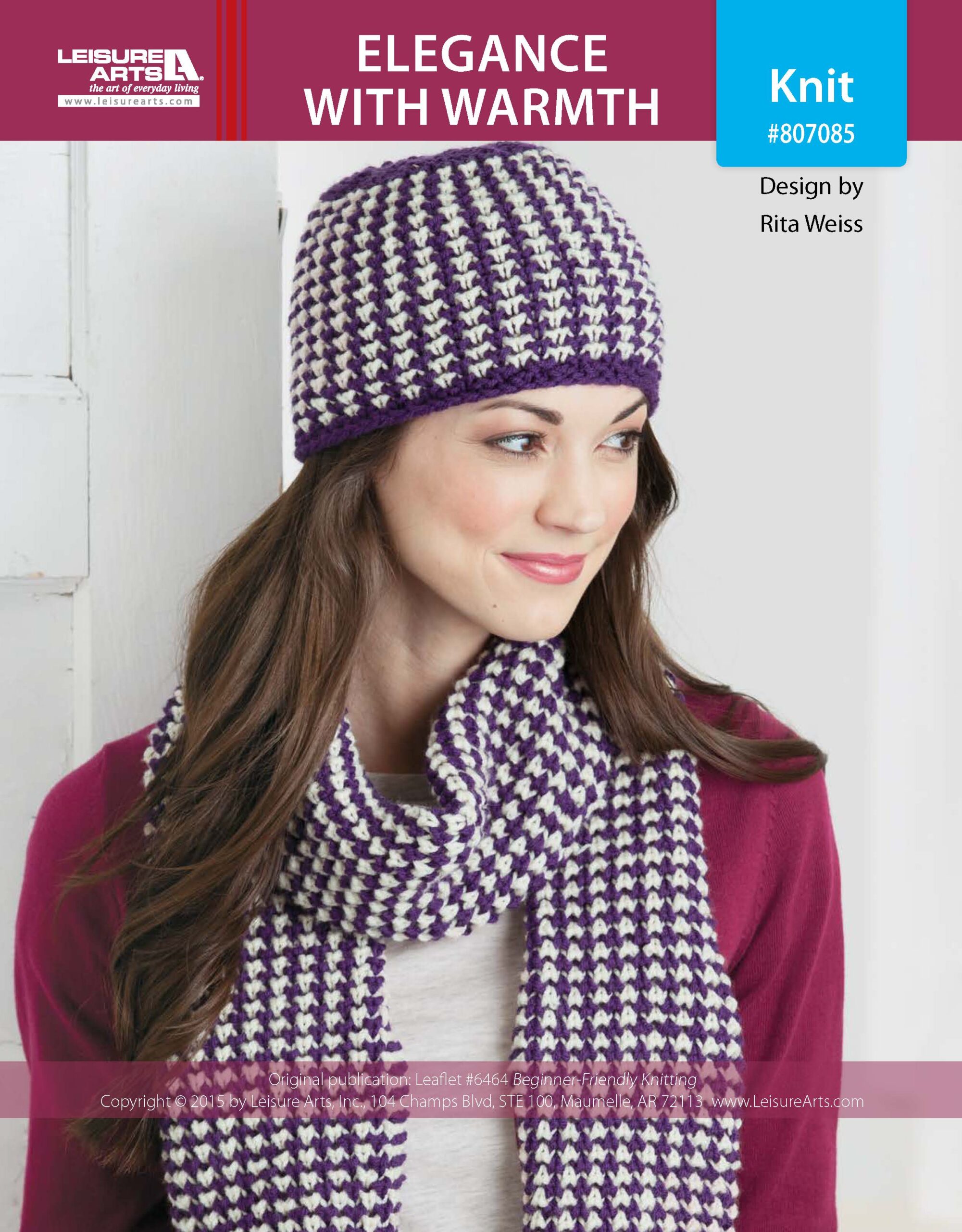 Leisure Arts BeginnerFriendly Knitting Elegance With Warmth ePattern