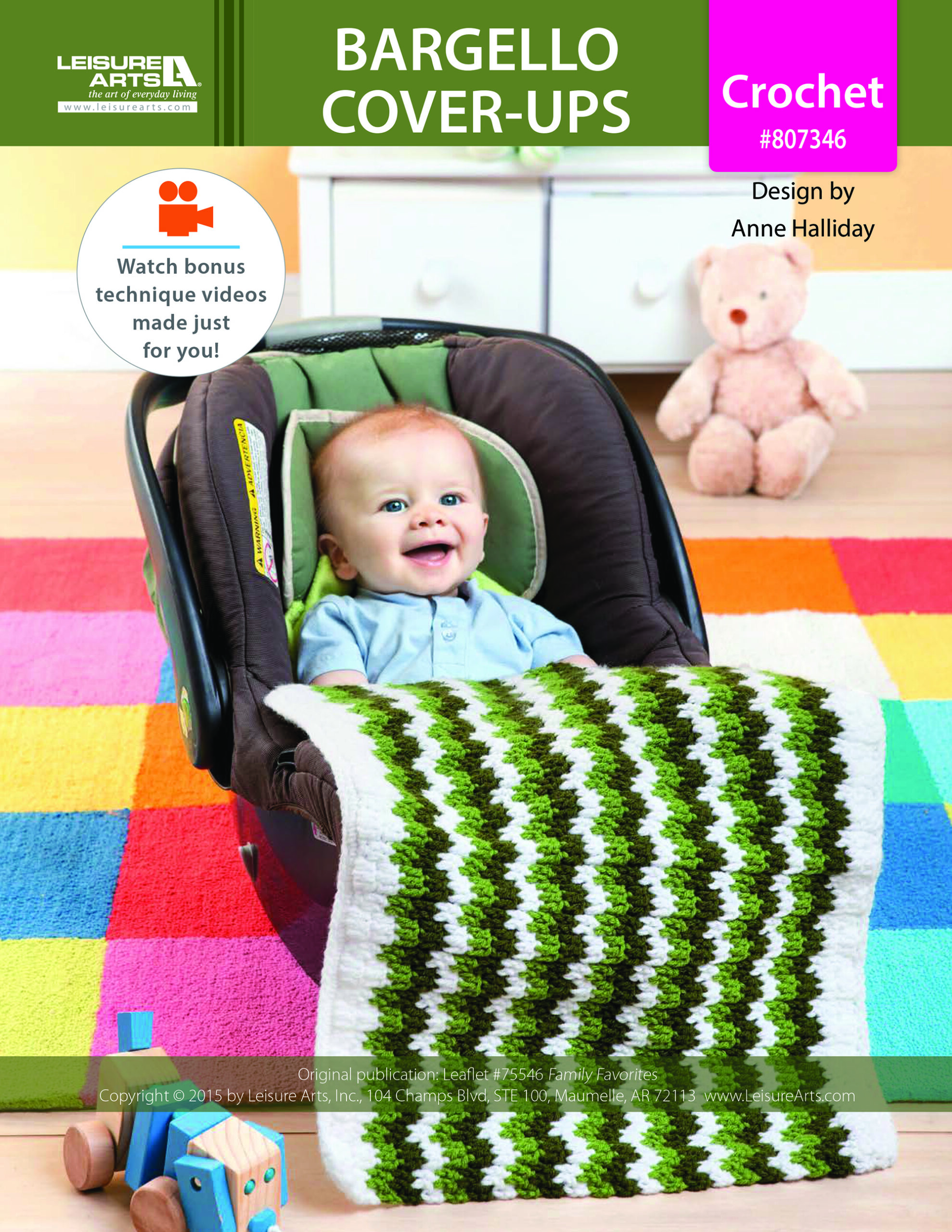 Leisure Arts ePattern Bargello CoverUps