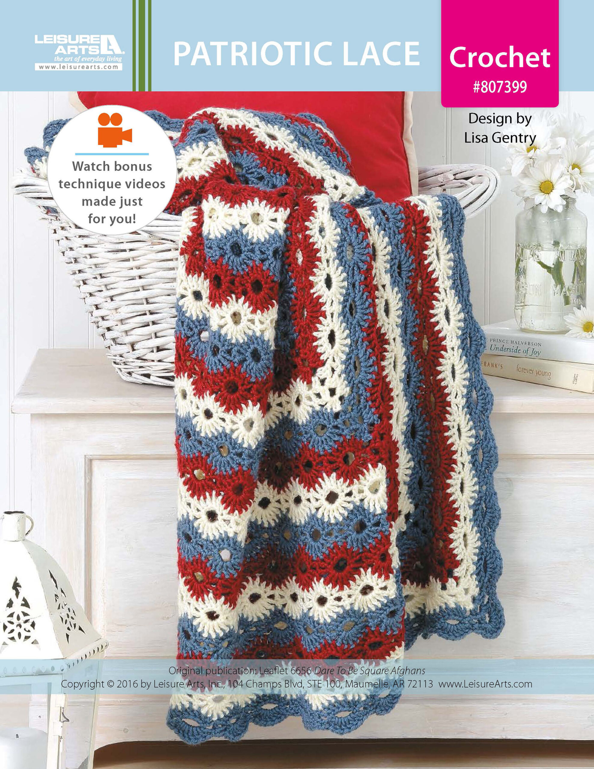 Leisure Arts ePattern Patriotic Lace