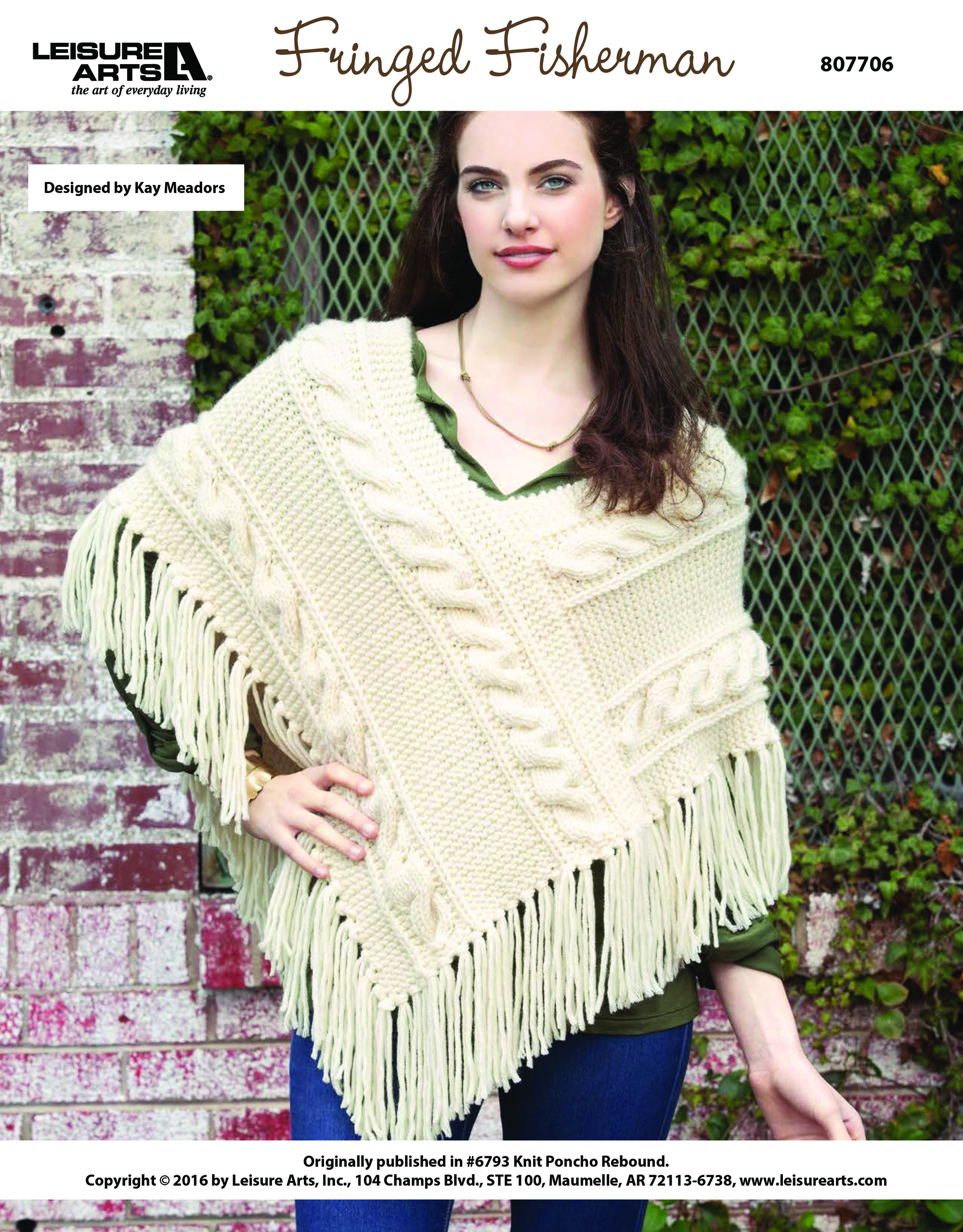 Leisure Arts ePattern Fringed Fisherman