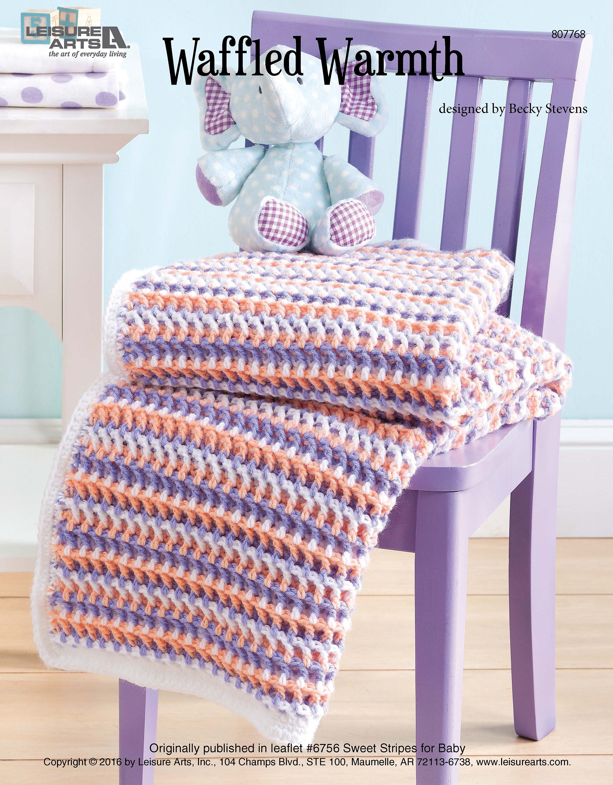 Leisure Arts ePattern Waffled Warmth