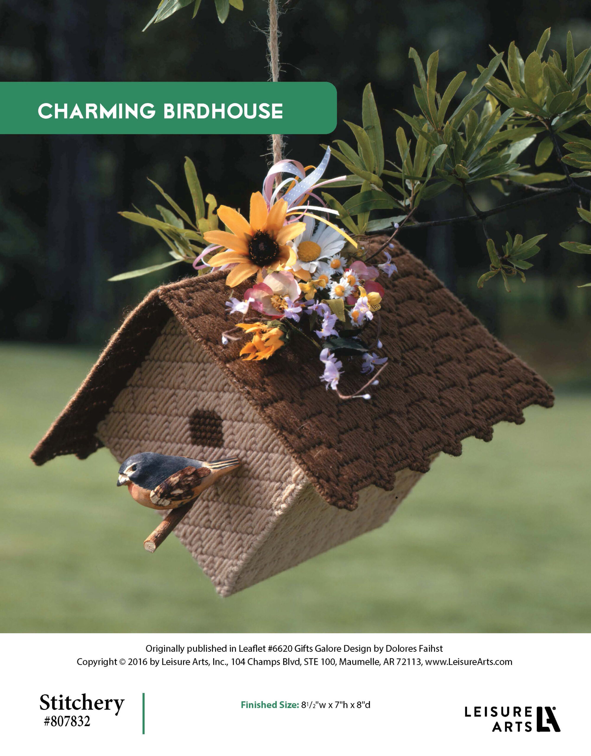 Leisure Arts Gifts Galore In Plastic Canvas Charming Birdhouse ePattern