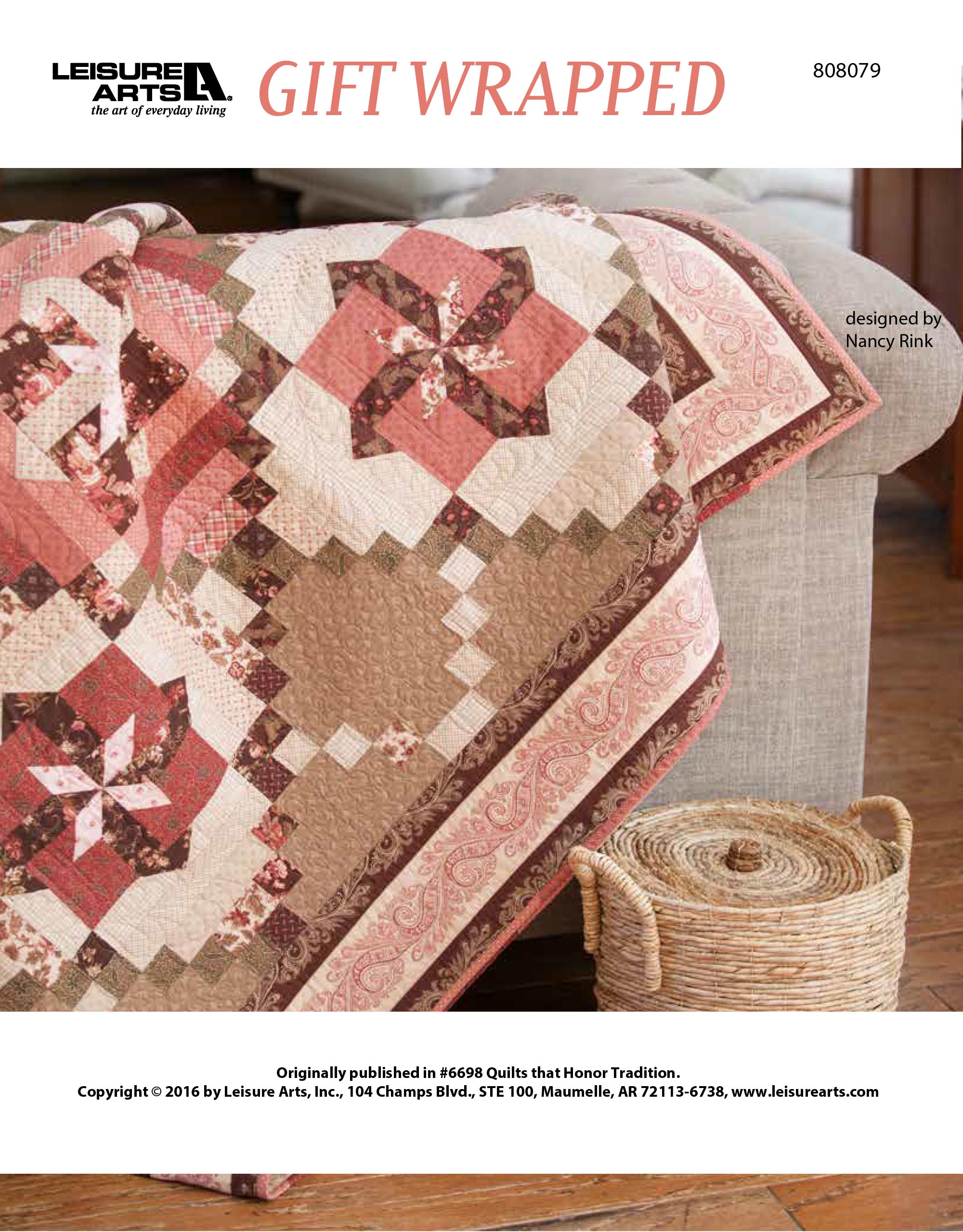 Leisure Arts Quilts That Honor Tradition Gift Wrapped ePattern