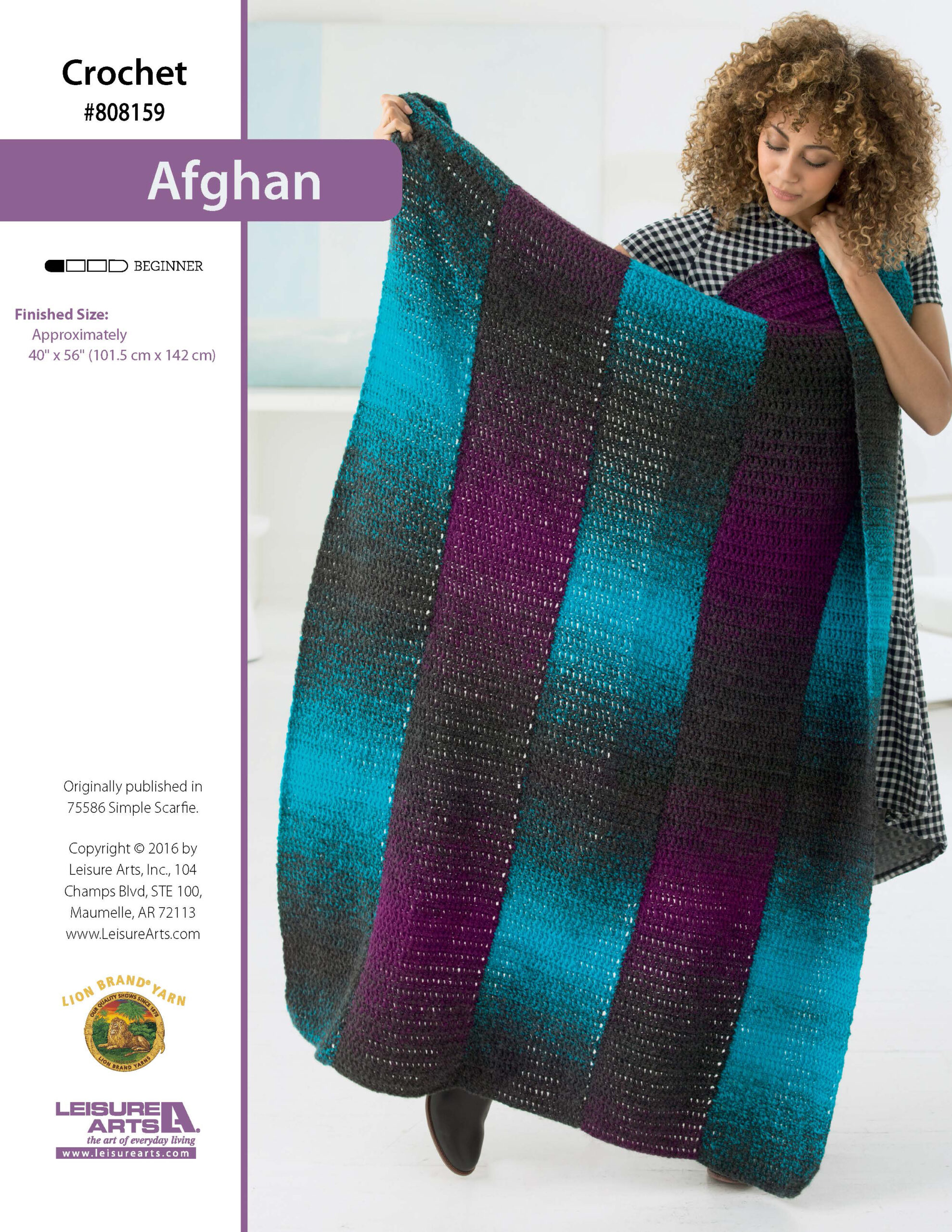 Leisure Arts ePattern Afghan